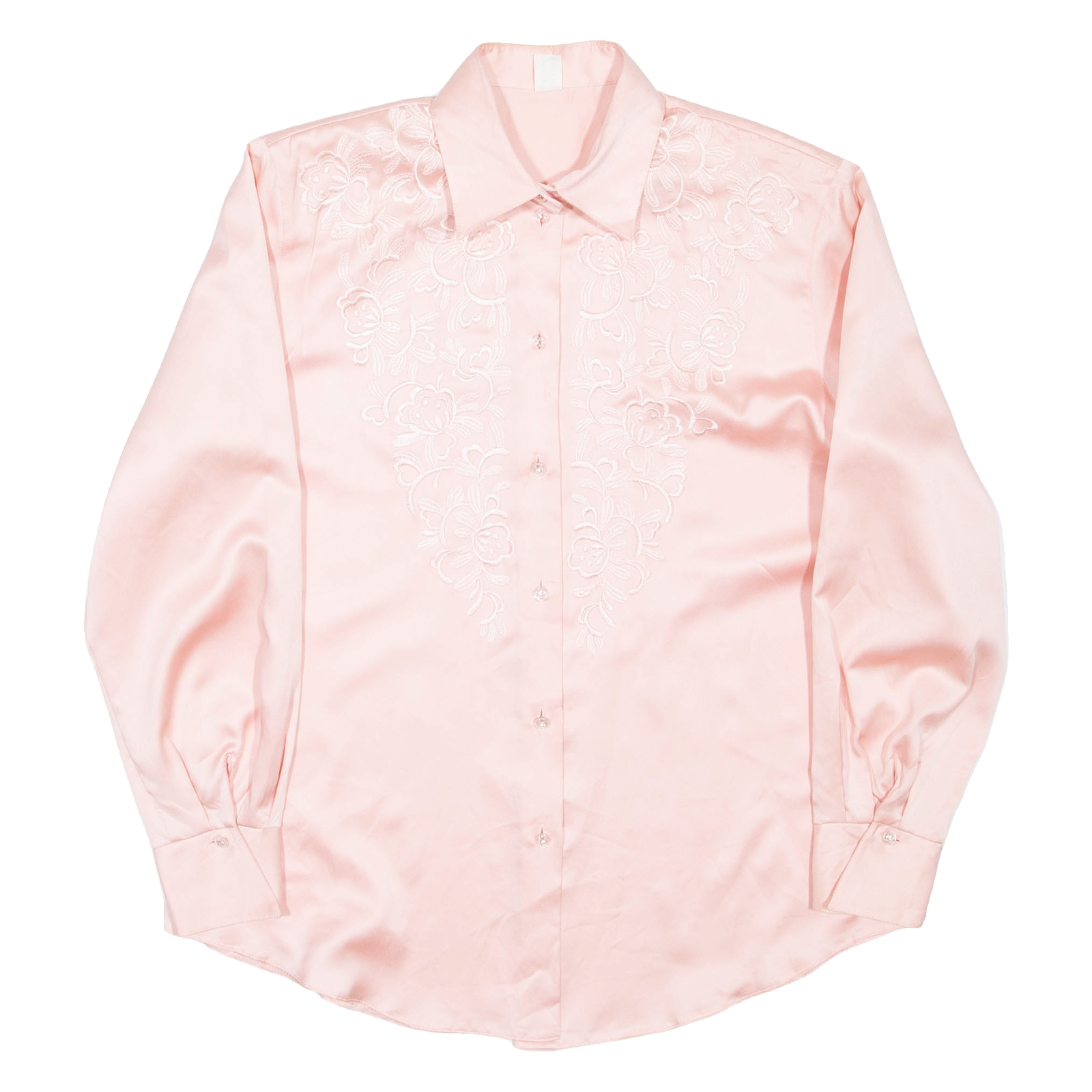 Womens Shirt Pink Collared Long Sleeve UK 14 Refurbished - N/A refurbished available on Cerqular