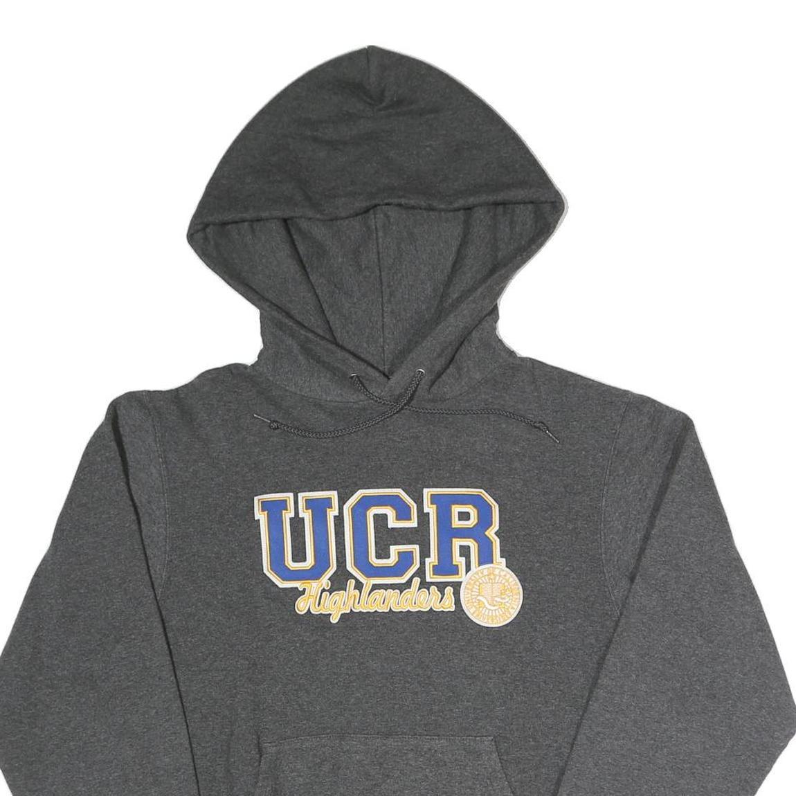 CHAMPION Mens Grey UCR Highlanders Pullover Hoodie XS Cotton Blend Refurbished - N/A refurbished available on Cerqular