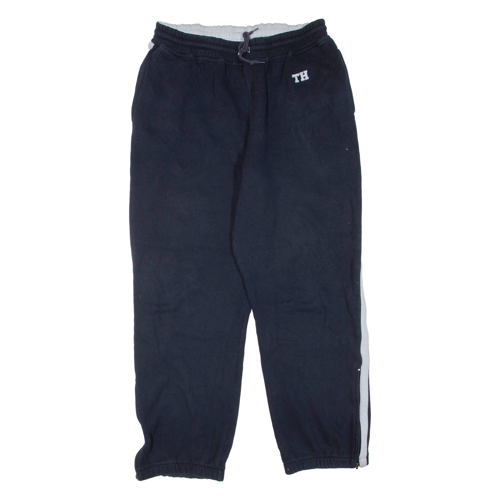 TOMMY HILFIGER Mens Joggers Blue Tapered L W32 L30 Refurbished - N/A refurbished available on Cerqular