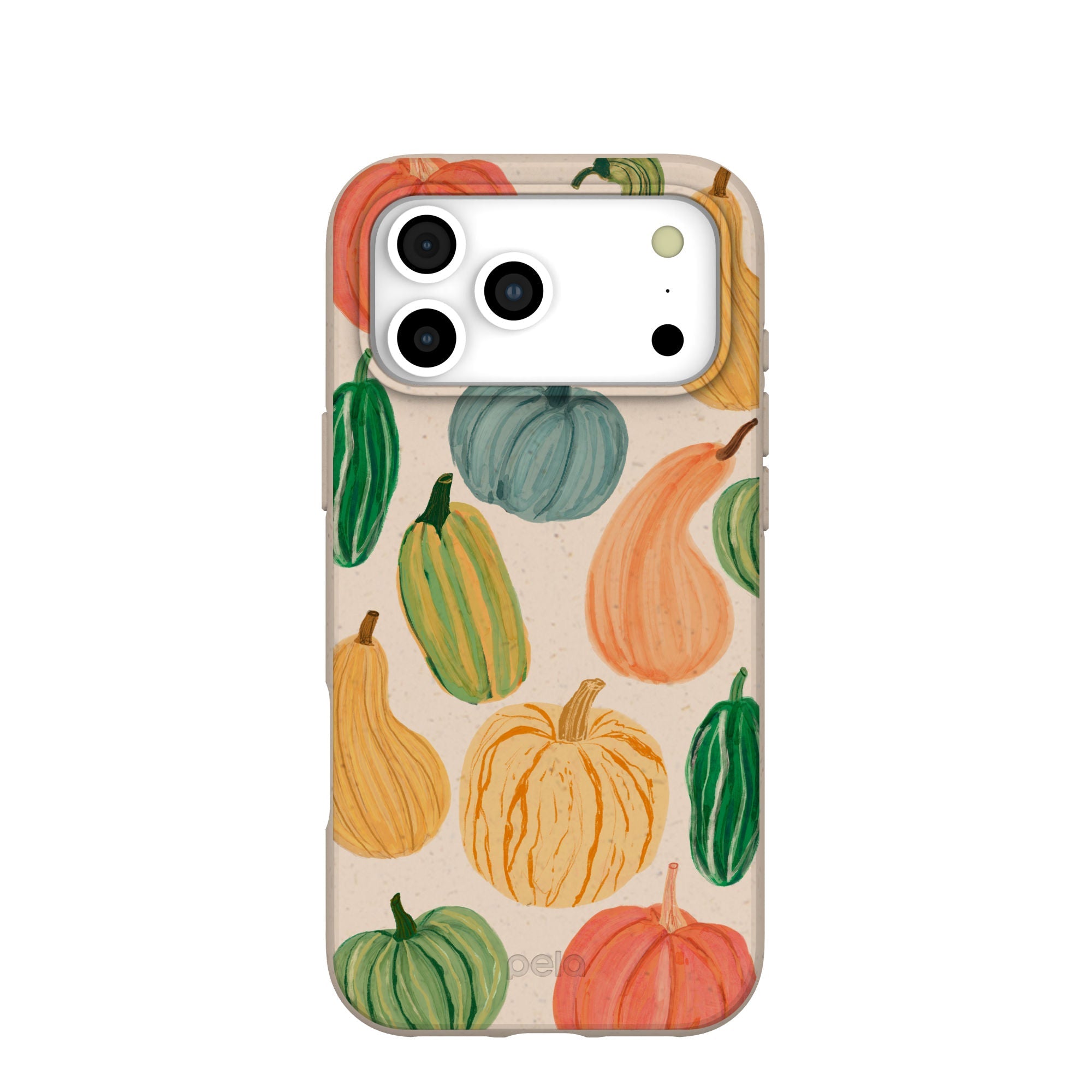 Seashell Autumn Garden iPhone 17 Pro Max Case | MagSafe Compatibility: With MagSafe Refurbished - Pela Case refurbished available on Cerqular