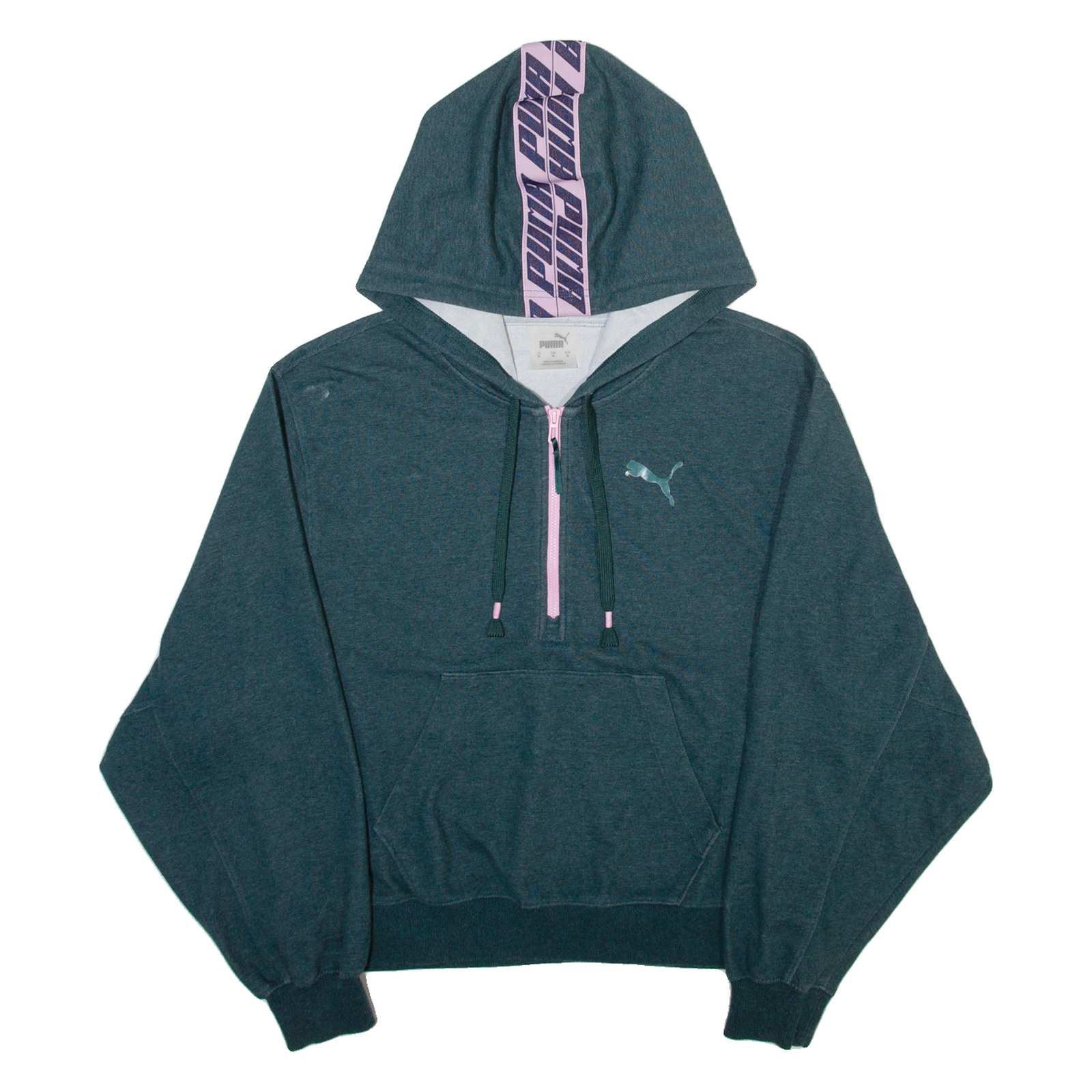 PUMA Womens Green Hoodie M Refurbished - N/A refurbished available on Cerqular