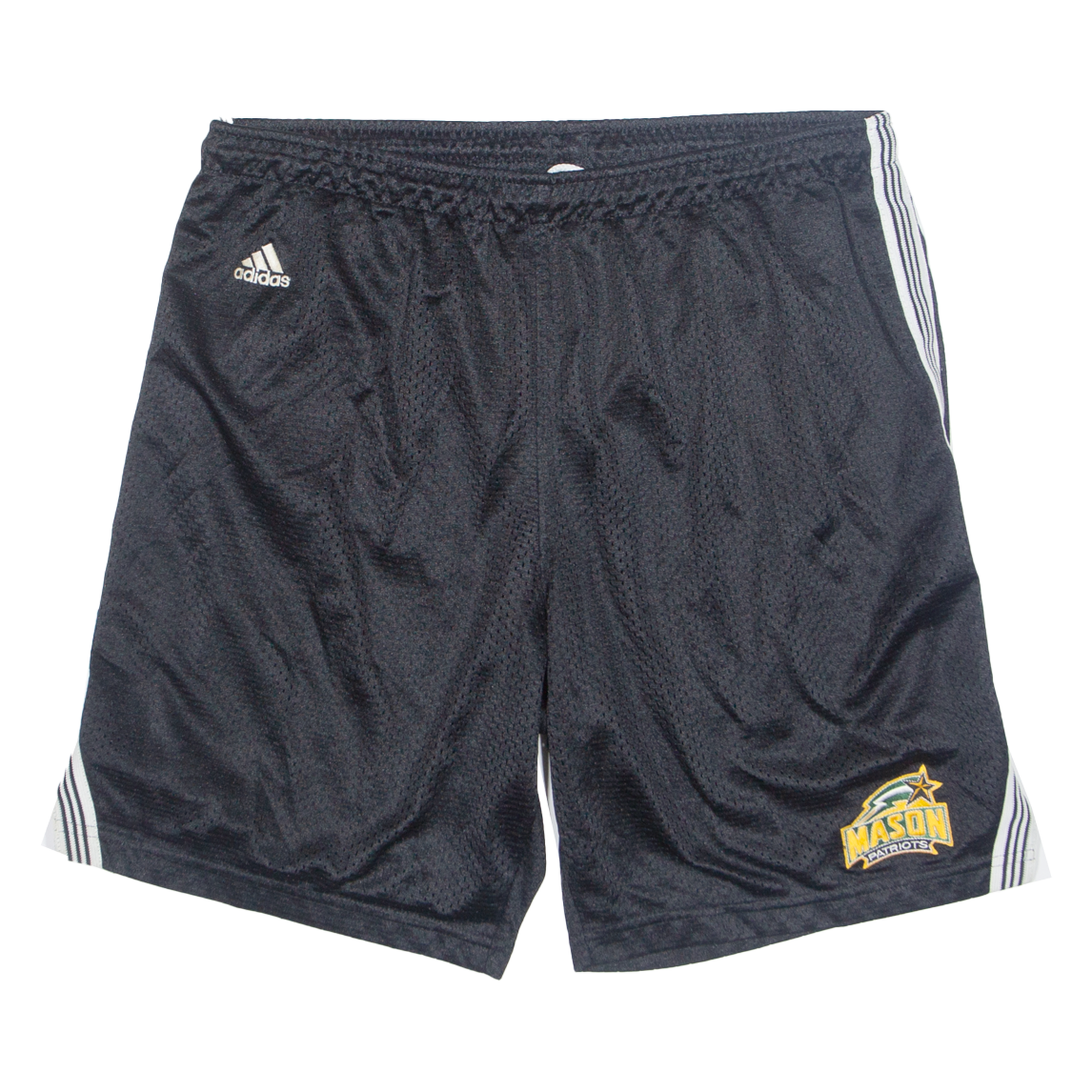 ADIDAS George Mason Patriots USA Mens Sports Shorts Black Relaxed M W34 Refurbished - N/A refurbished available on Cerqular