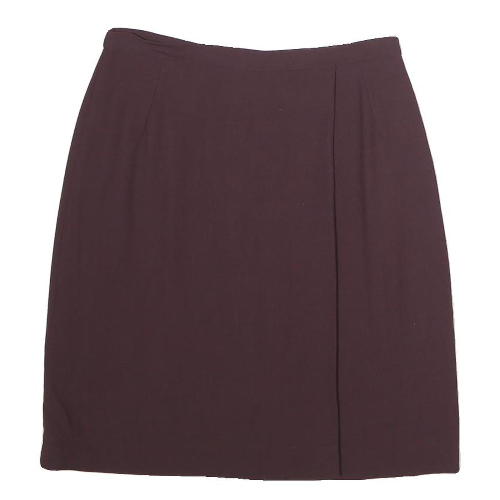 Buy EMPORIO ARMANI Womens Maroon Straight Knee Length Cotton Blend Skirt S Classic Refurbished - $45.49 EMPORIO ARMANI Womens Maroon Straight Knee Length Cotton Blend Skirt S Classic Refurbished - N/A refurbished available on Cerqular