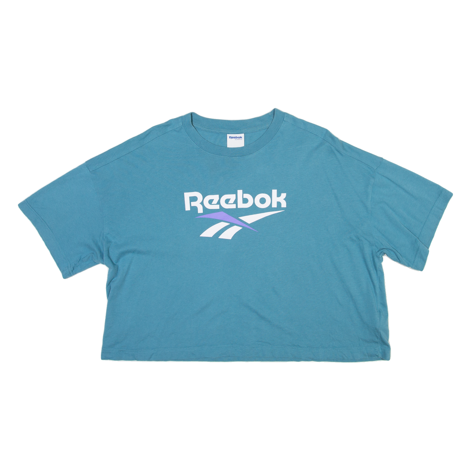 REEBOK Womens T-Shirt Blue XL Refurbished - N/A refurbished available on Cerqular