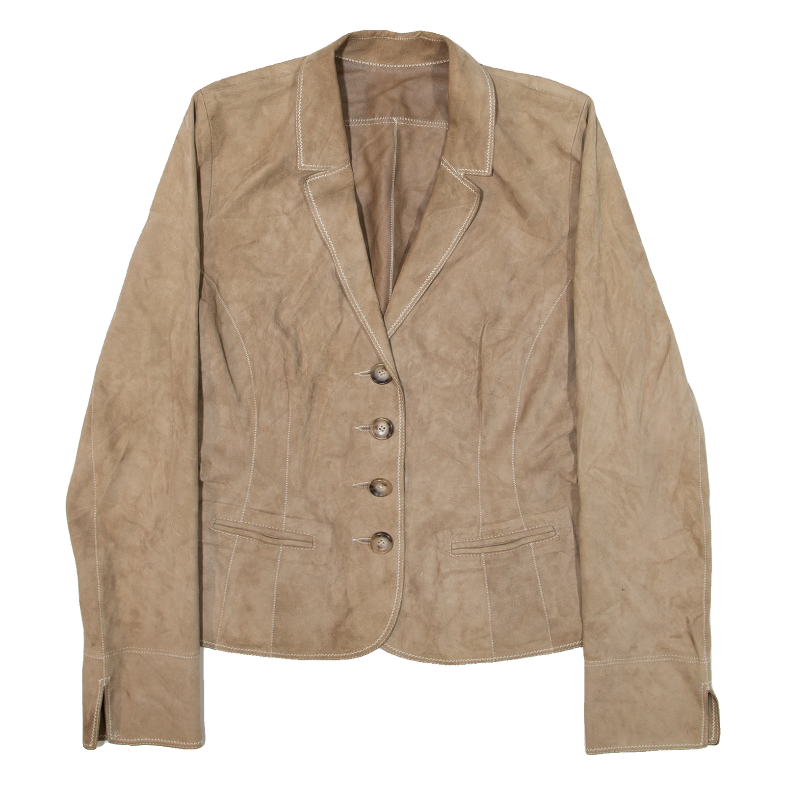 Buy PEARLS Womens Blazer Jacket Beige Leather Suede S Refurbished - $59.79 PEARLS Womens Blazer Jacket Beige Leather Suede S Refurbished - N/A refurbished available on Cerqular