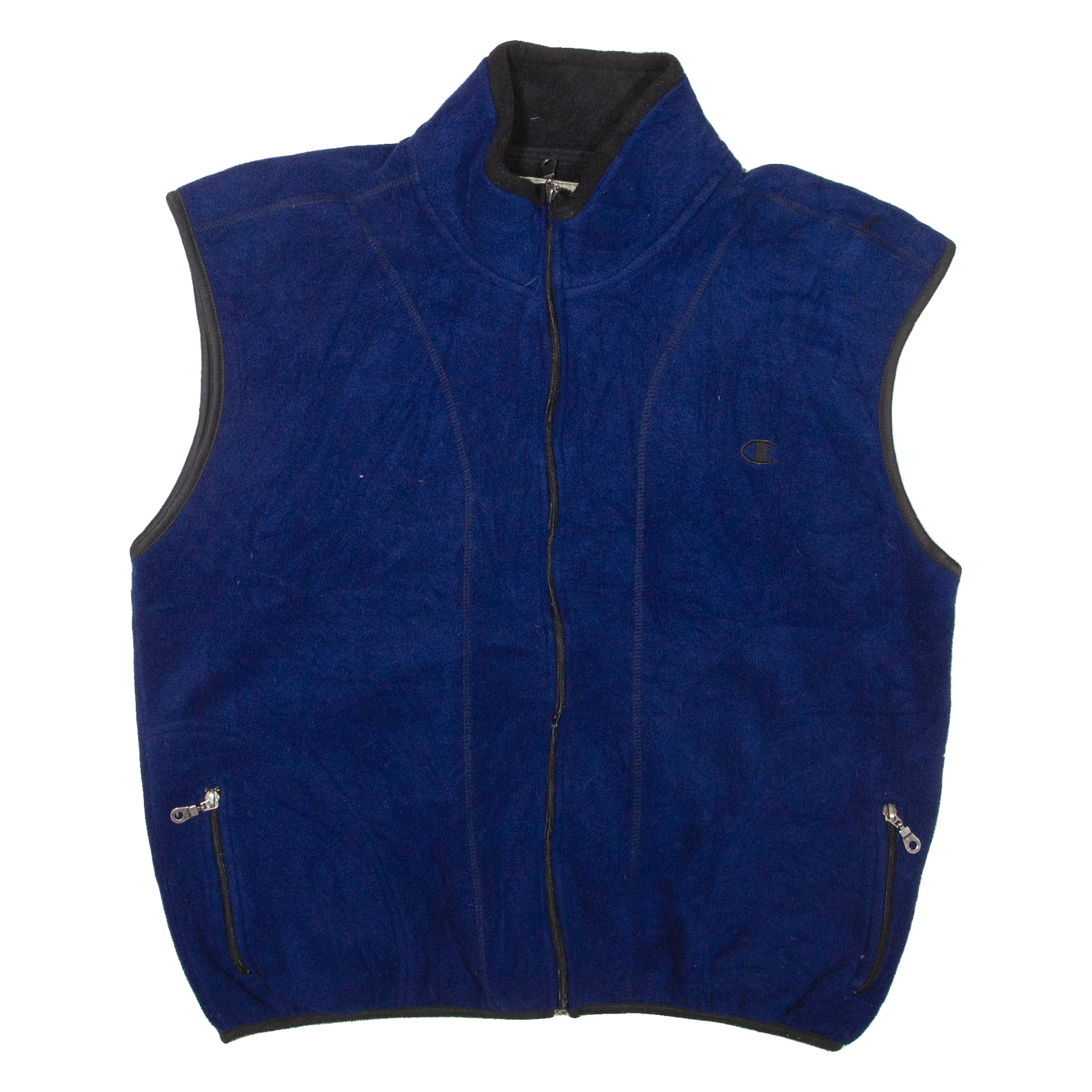 CHAMPION Mens Fleece Gilet Blue XL Refurbished - N/A refurbished available on Cerqular