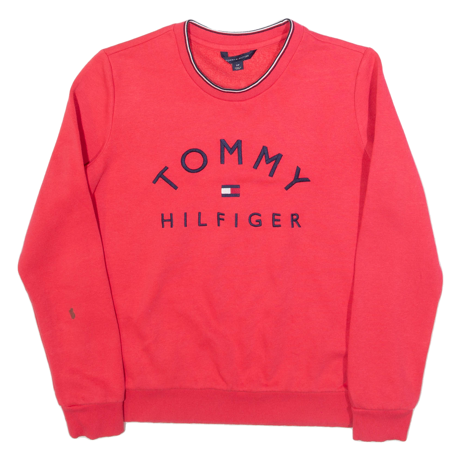 TOMMY HILFIGER Womens Sweatshirt Pink S Refurbished - N/A refurbished available on Cerqular