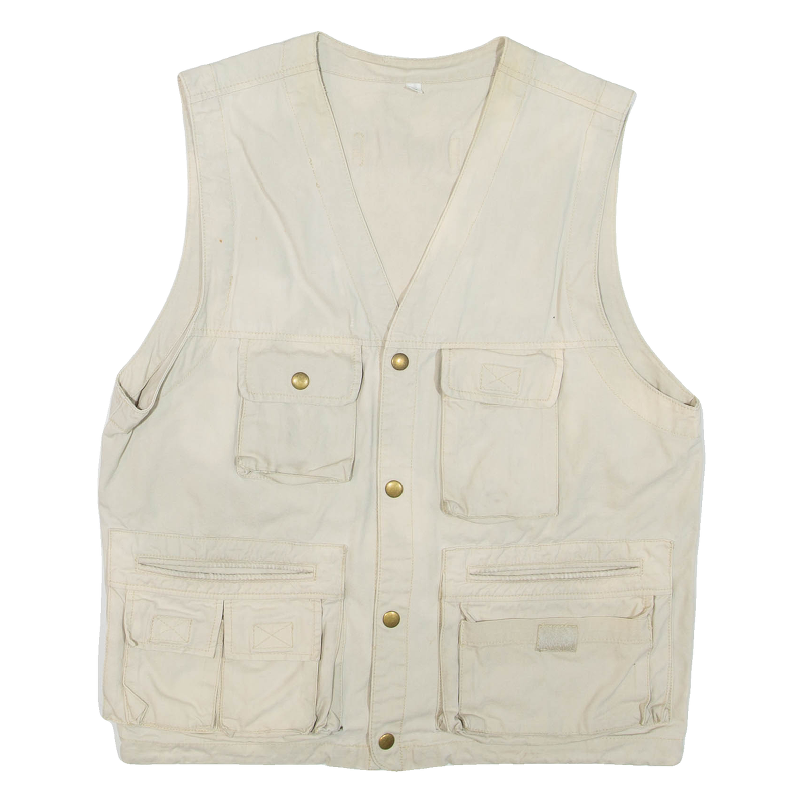 Utility Mens Gilet Beige S Refurbished - N/A refurbished available on Cerqular