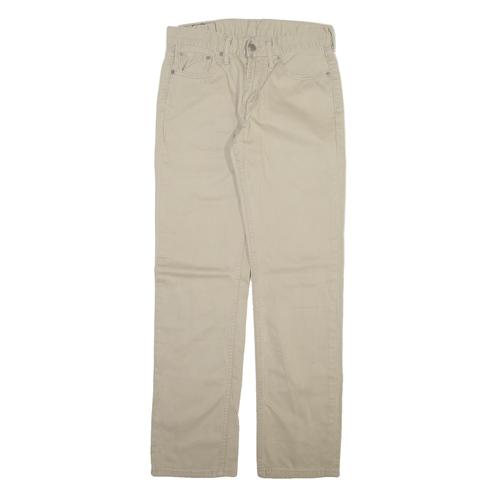 LEVI'S 514 Mens Trousers Beige Slim Straight W29 L32 Refurbished - N/A refurbished available on Cerqular