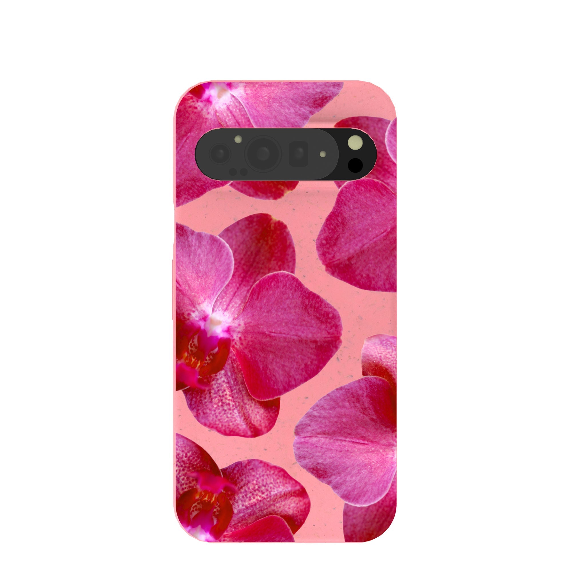 Bubblegum Pink Pink Orchids Google Pixel 9 Pro XL Case Refurbished - Pela Case refurbished available on Cerqular