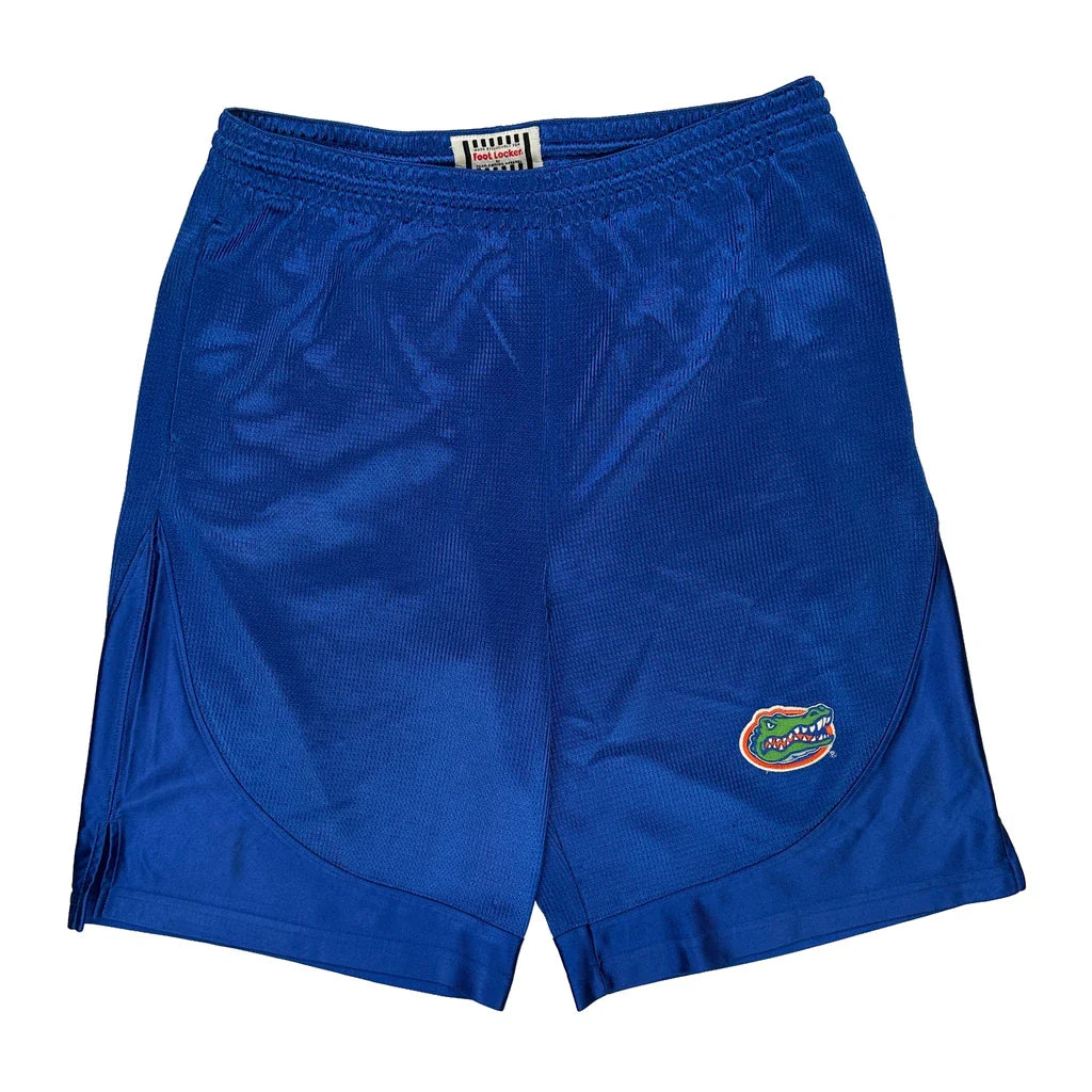 Florida Gators Footlocker Sport Shorts - Small Blue Polyester Refurbished - Thrifted (note: this is a term often used to describe second- refurbished available on Cerqular