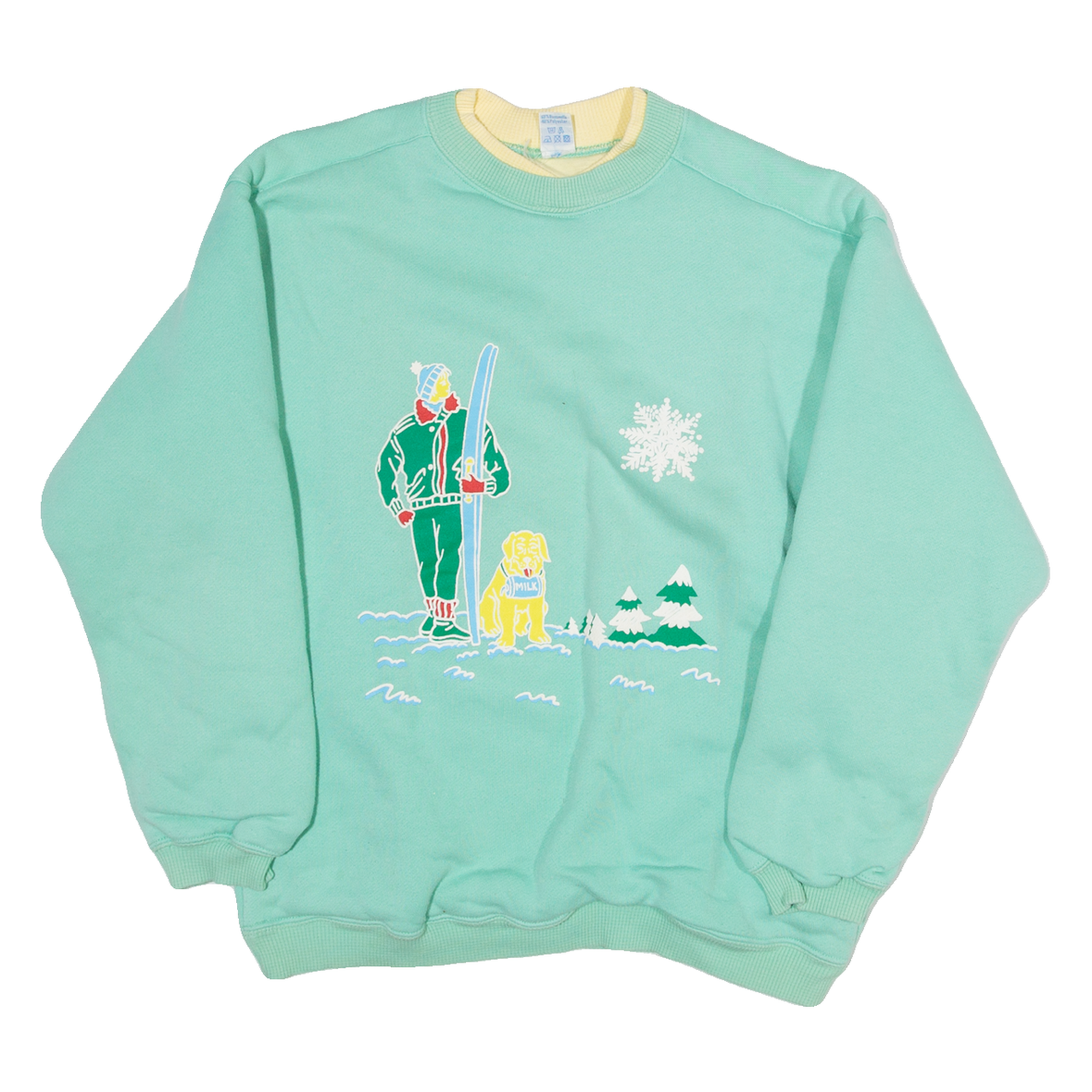 MILOU Womens Sweatshirt Blue Crew Neck S Refurbished - N/A refurbished available on Cerqular