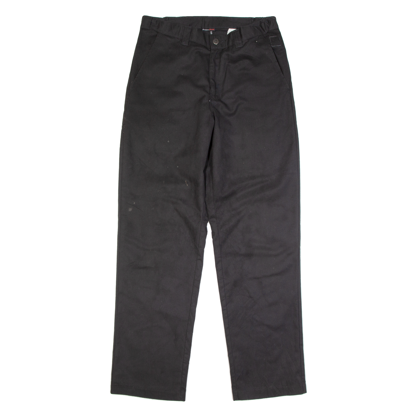 DICKIES Chino Style Flex Workwear Mens Trousers Black Regular Straight W30 L31 Refurbished - N/A refurbished available on Cerqular