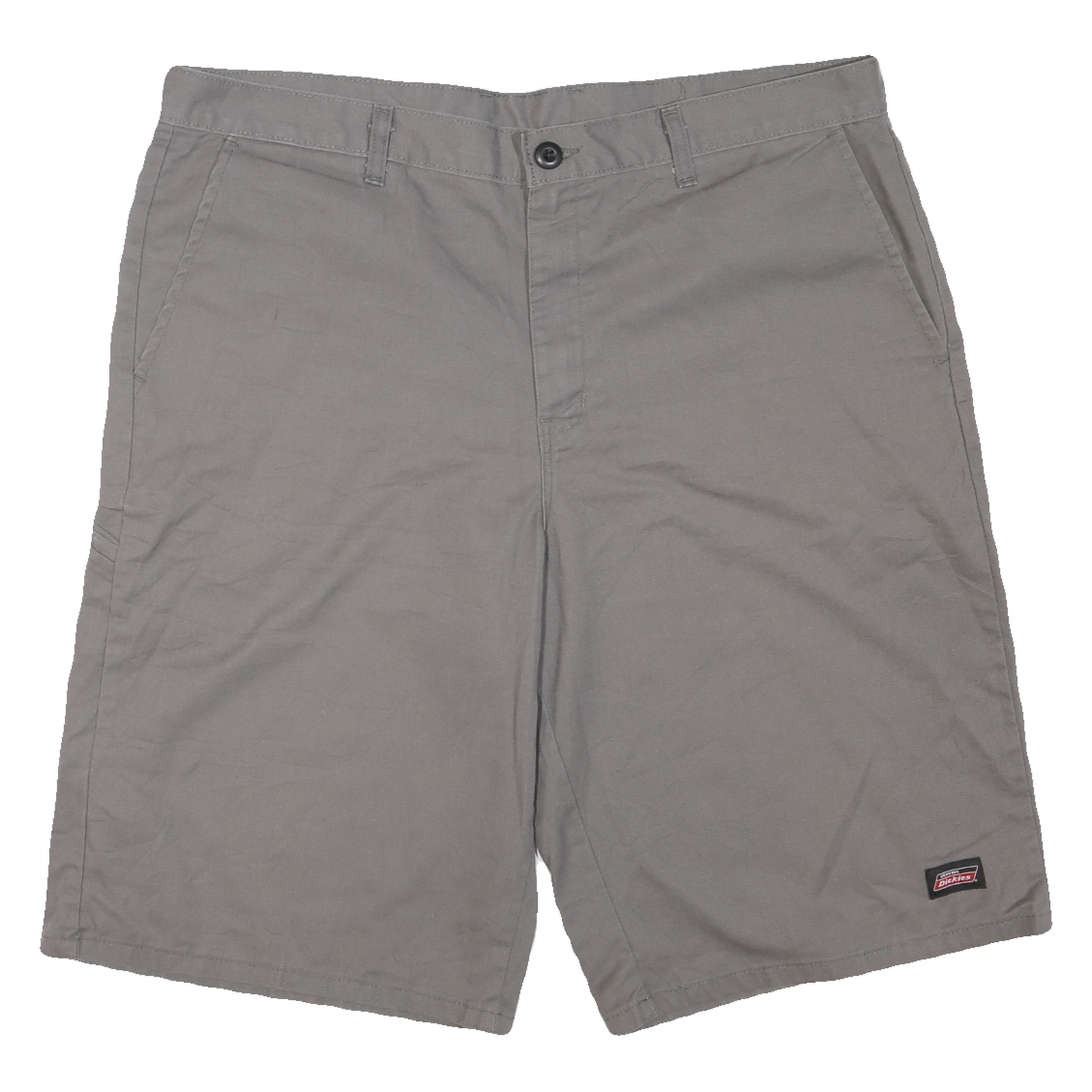 DICKIES Mens Shorts Grey Casual XL W40 Polyester Blend Workwear Refurbished - N/A refurbished available on Cerqular