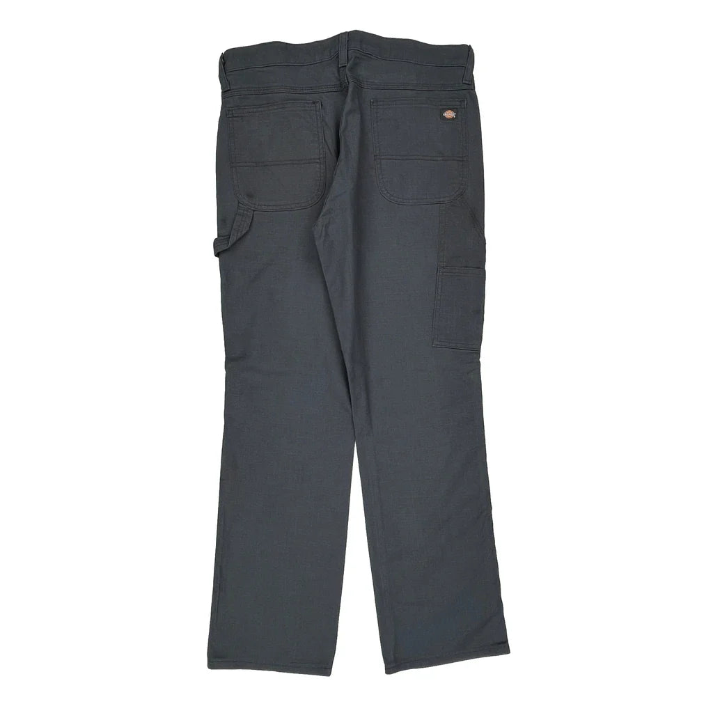 Buy Dickies Carpenter Trousers - 34W 30L Grey Cotton Blend Refurbished - $22.77 Dickies Carpenter Trousers - 34W 30L Grey Cotton Blend Refurbished - Thrifted (note: this is a term often used to describe second- refurbished available on Cerqular