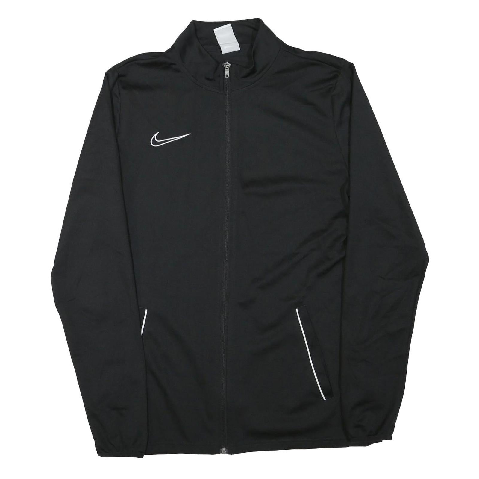 Buy NIKE Mens Black Zip Sports Jacket L Polyester Blend Plain Athletic Refurbished - $49.39 NIKE Mens Black Zip Sports Jacket L Polyester Blend Plain Athletic Refurbished - N/A refurbished available on Cerqular