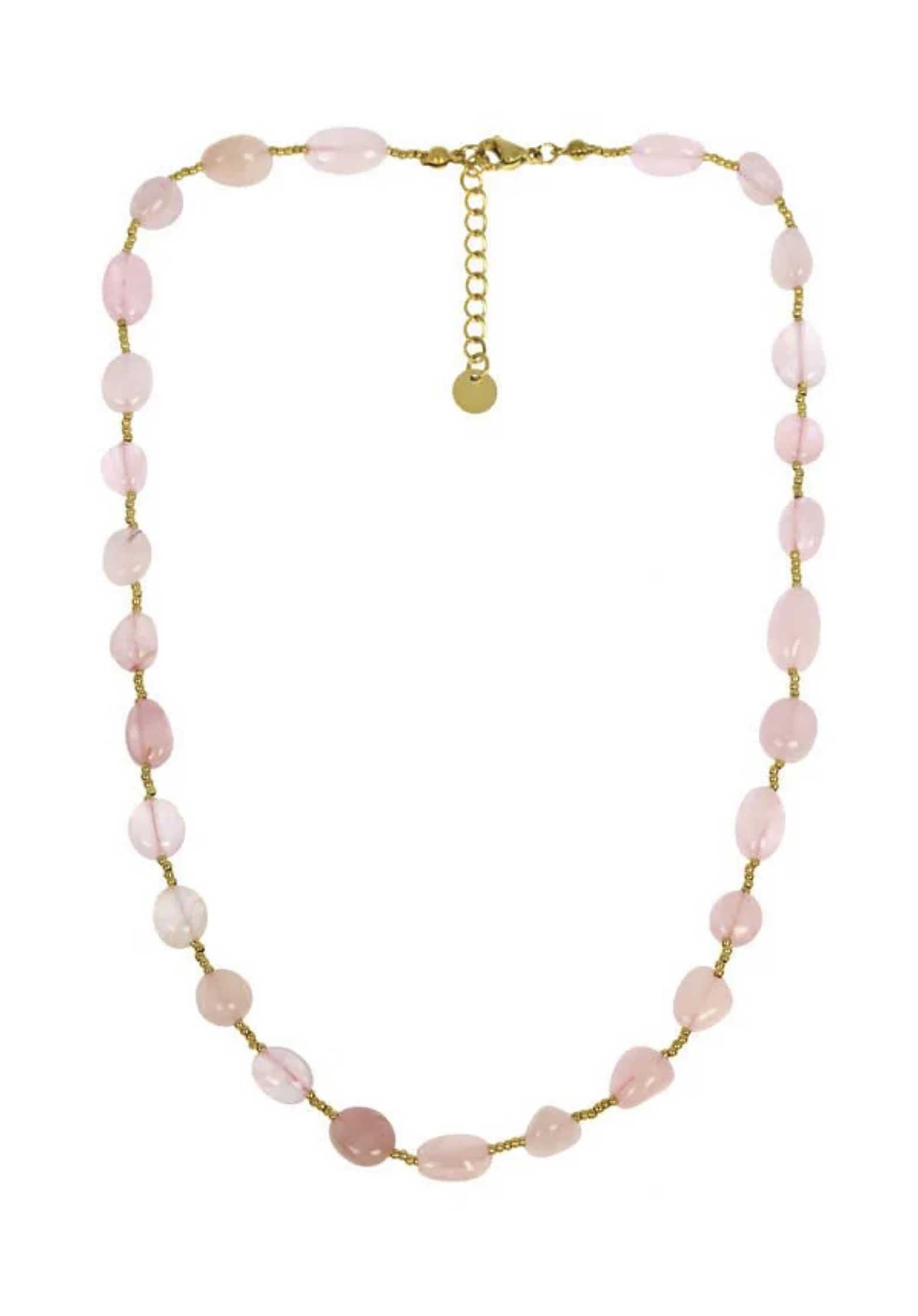 Necklace Emile Collier Pink | Color: PINK | Size: U Refurbished - Rue Madame is a known brand, and the standardized name is " refurbished available on Cerqular