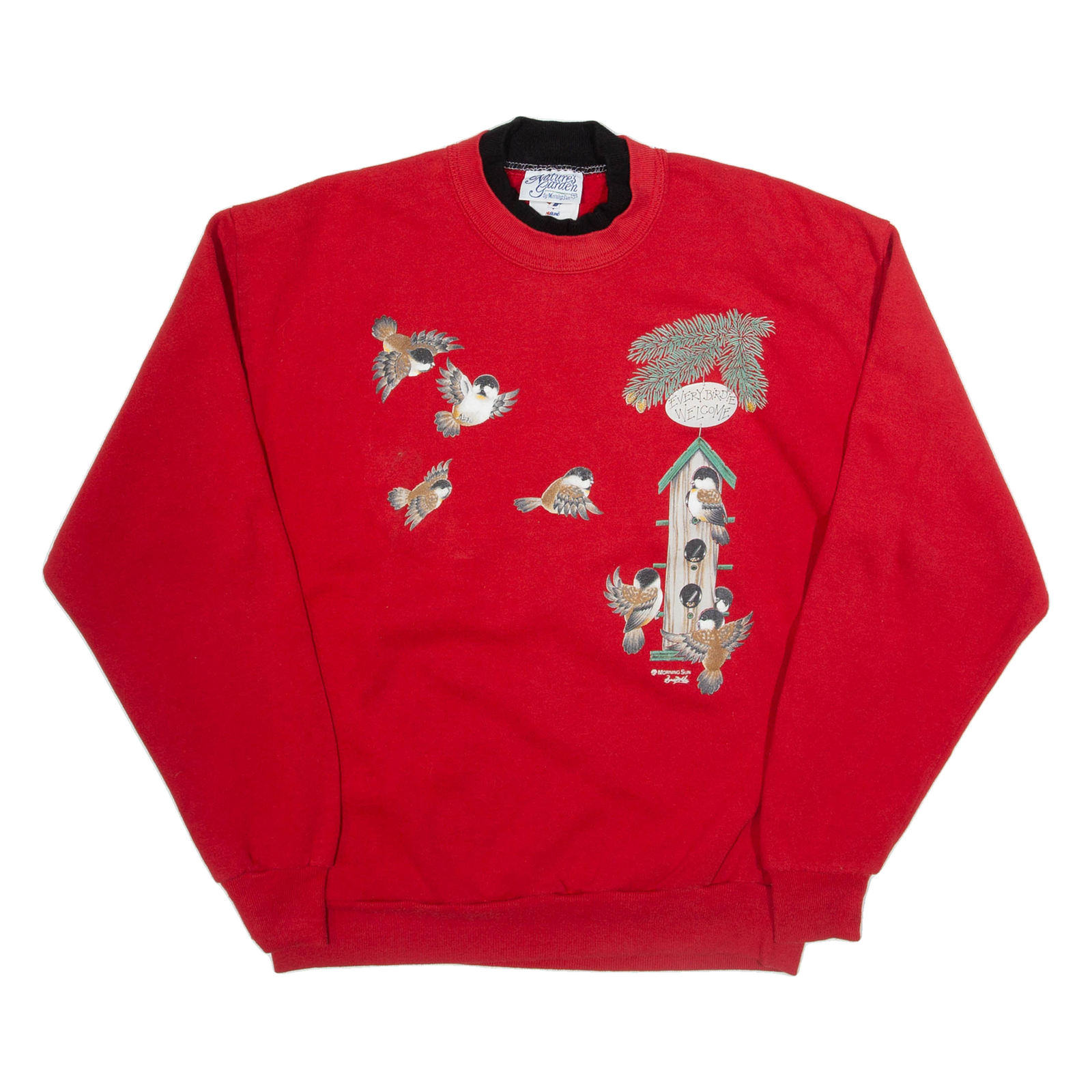 JERZEES Birds Mens Sweatshirt Red M Refurbished - N/A refurbished available on Cerqular
