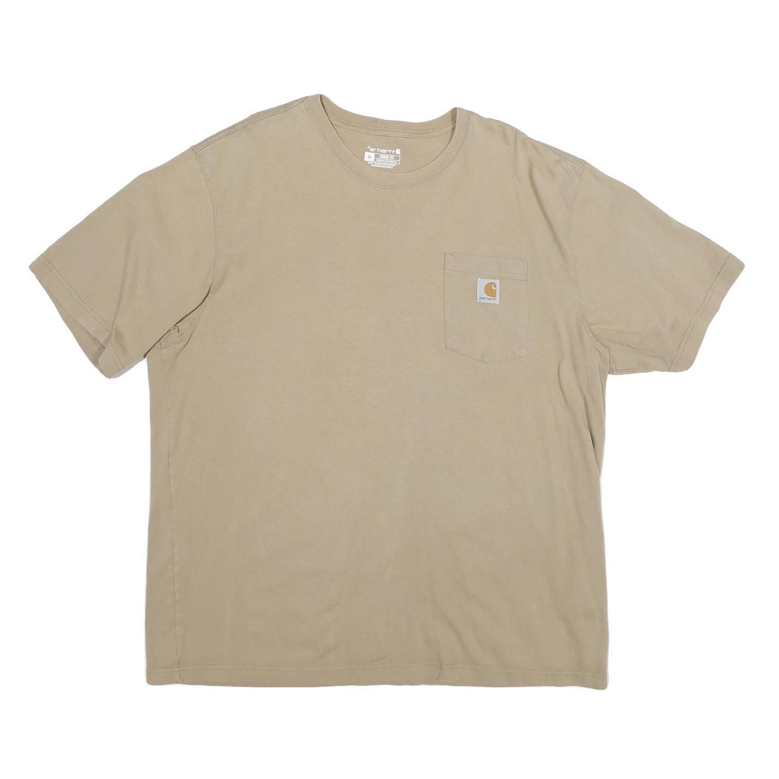 Buy CARHARTT Mens Beige Pocket T-Shirt XL Short Sleeve Crew Neck Workwear Cotton Refurbished - $28.59 CARHARTT Mens Beige Pocket T-Shirt XL Short Sleeve Crew Neck Workwear Cotton Refurbished - N/A refurbished available on Cerqular