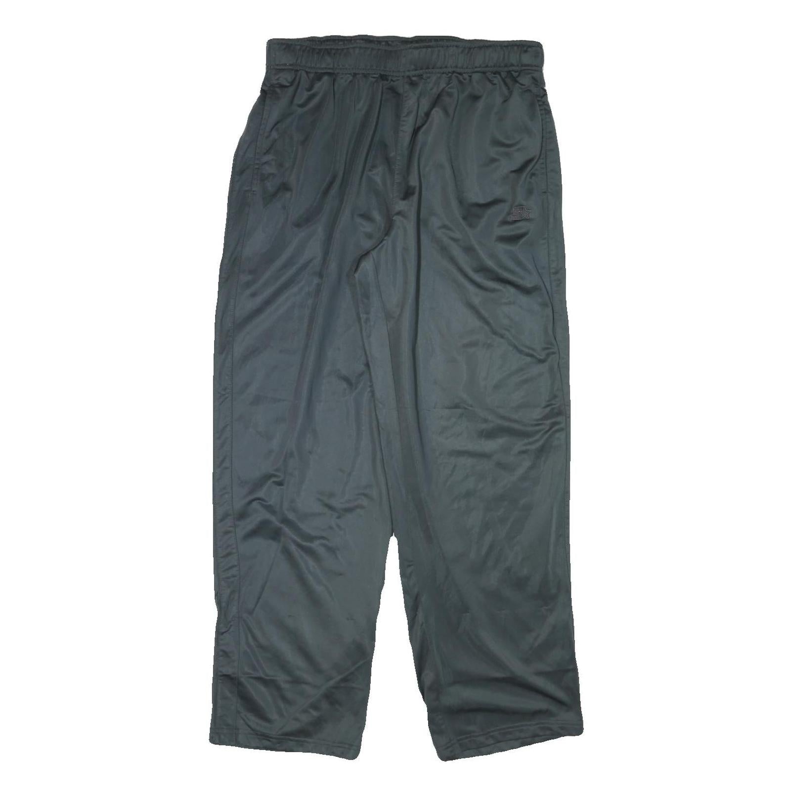 STARTER Mens Joggers Black Slim Tapered L W34 L31 Sportswear Casual Refurbished - N/A refurbished available on Cerqular