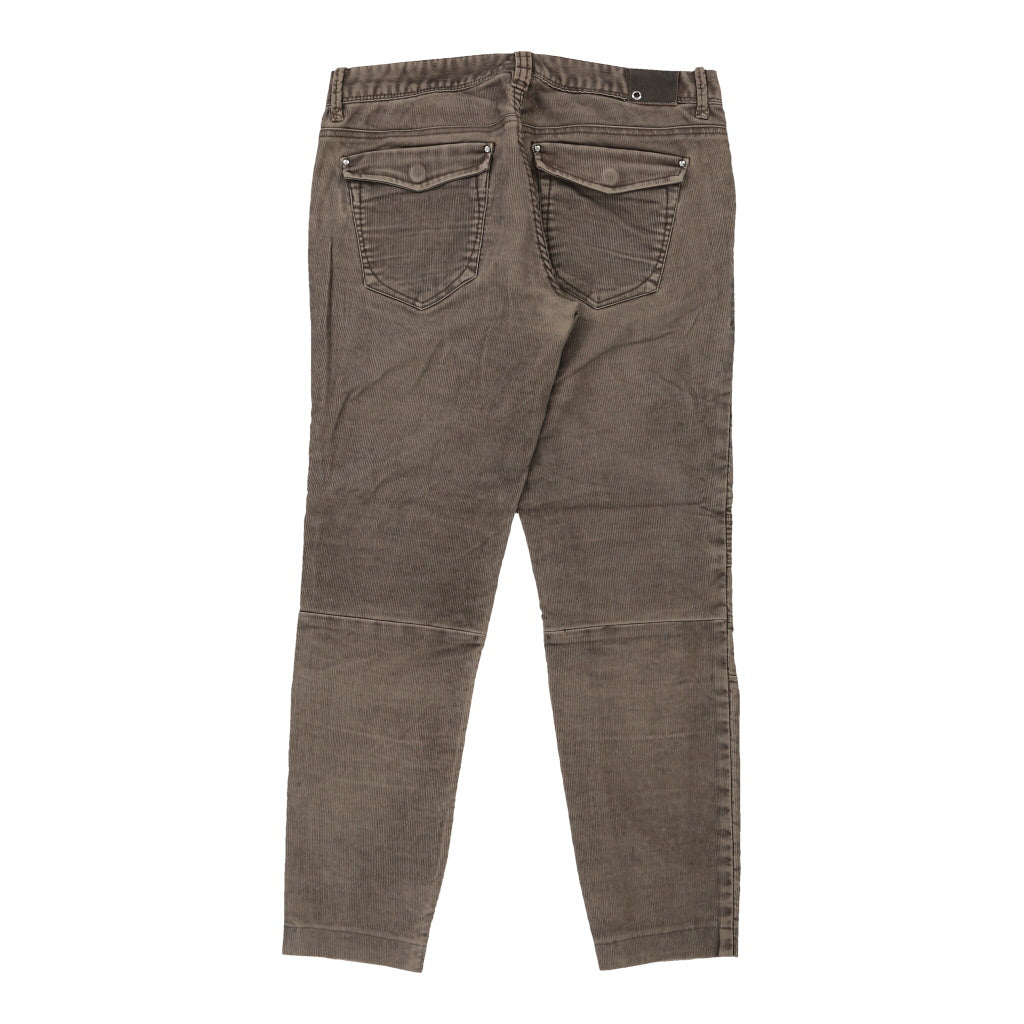 Buy Armani Cord Trousers - 30W UK 8 Brown Cotton Refurbished - $17.27 Armani Cord Trousers - 30W UK 8 Brown Cotton Refurbished - Thrifted (note: this is a term often used to describe second- refurbished available on Cerqular