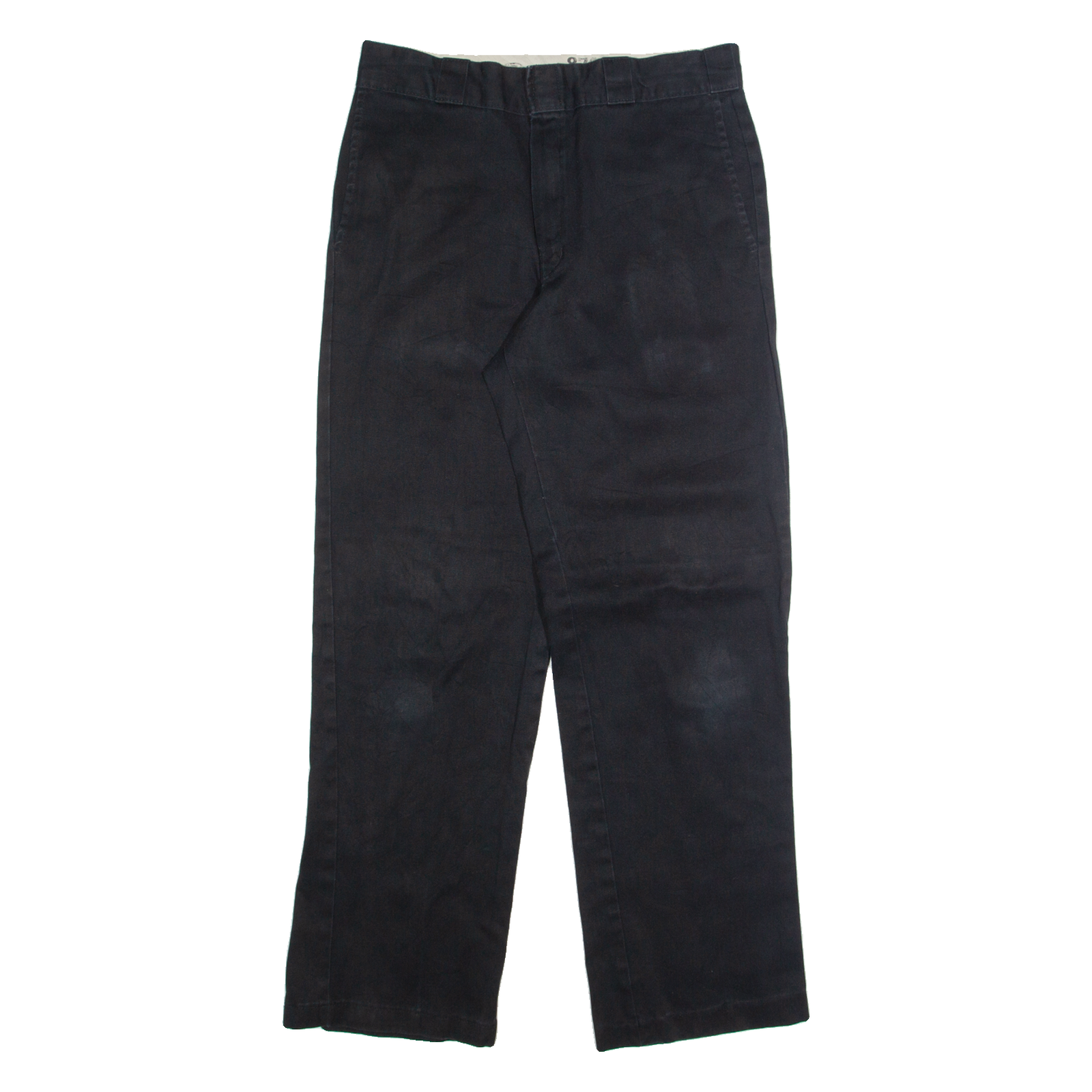 DICKIES Chino Mens Trousers Black Regular Straight W32 L30 Refurbished - N/A refurbished available on Cerqular