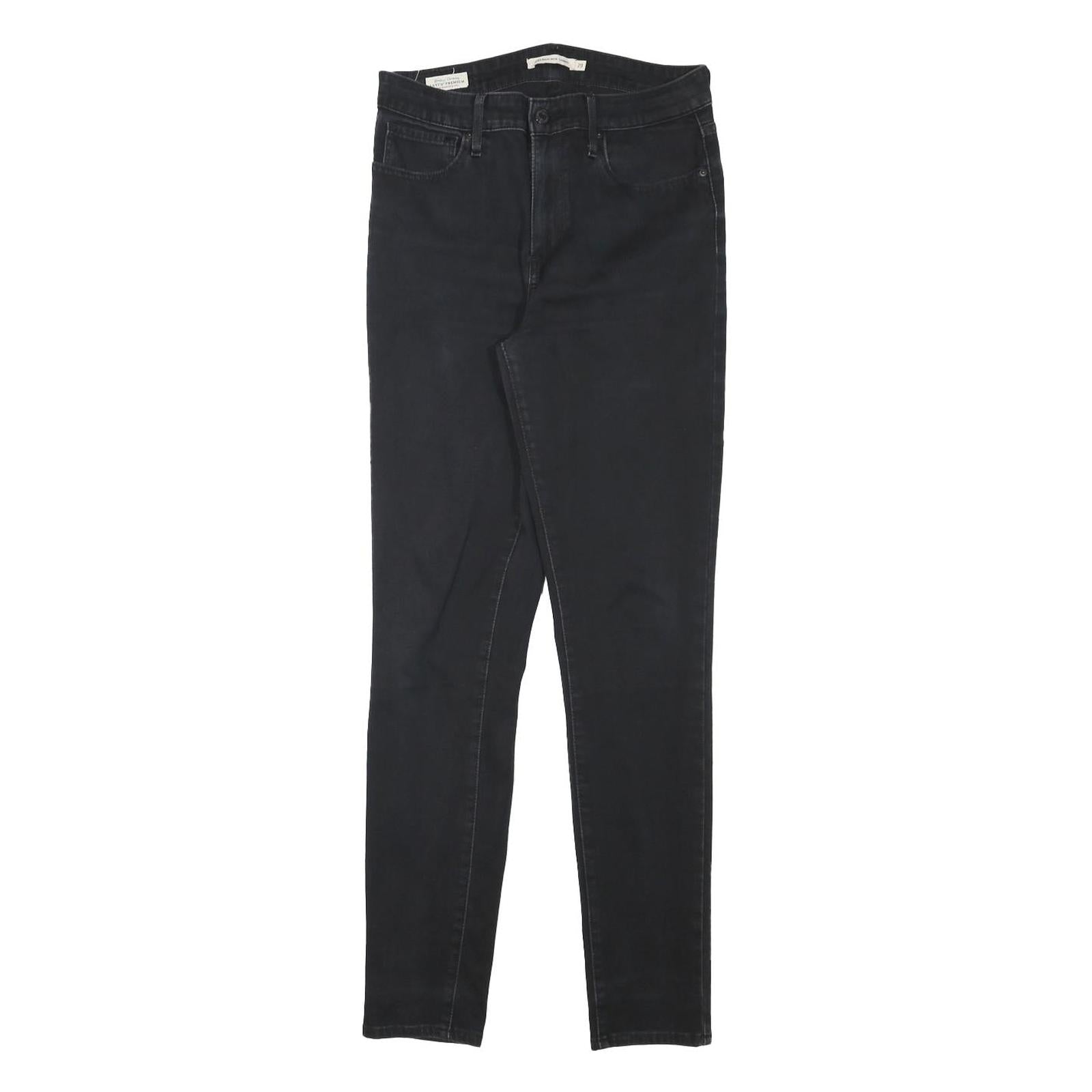 LEVI'S Womens Jeans Black Slim Skinny Denim Medium W27 L29 Stylish Classic Refurbished - N/A refurbished available on Cerqular