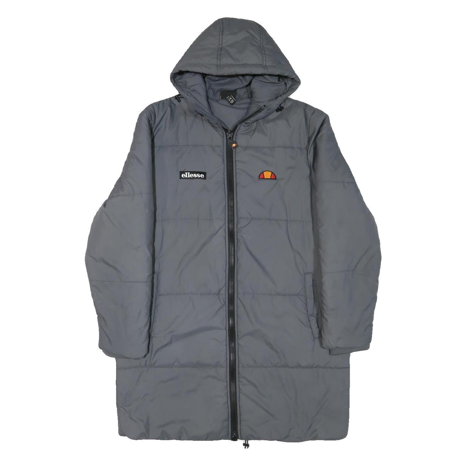 Buy ELLESSE Womens Grey Long Sleeve Puffer Jacket UK 10 Polyester Blend Hood Refurbished - $57.19 ELLESSE Womens Grey Long Sleeve Puffer Jacket UK 10 Polyester Blend Hood Refurbished - N/A refurbished available on Cerqular