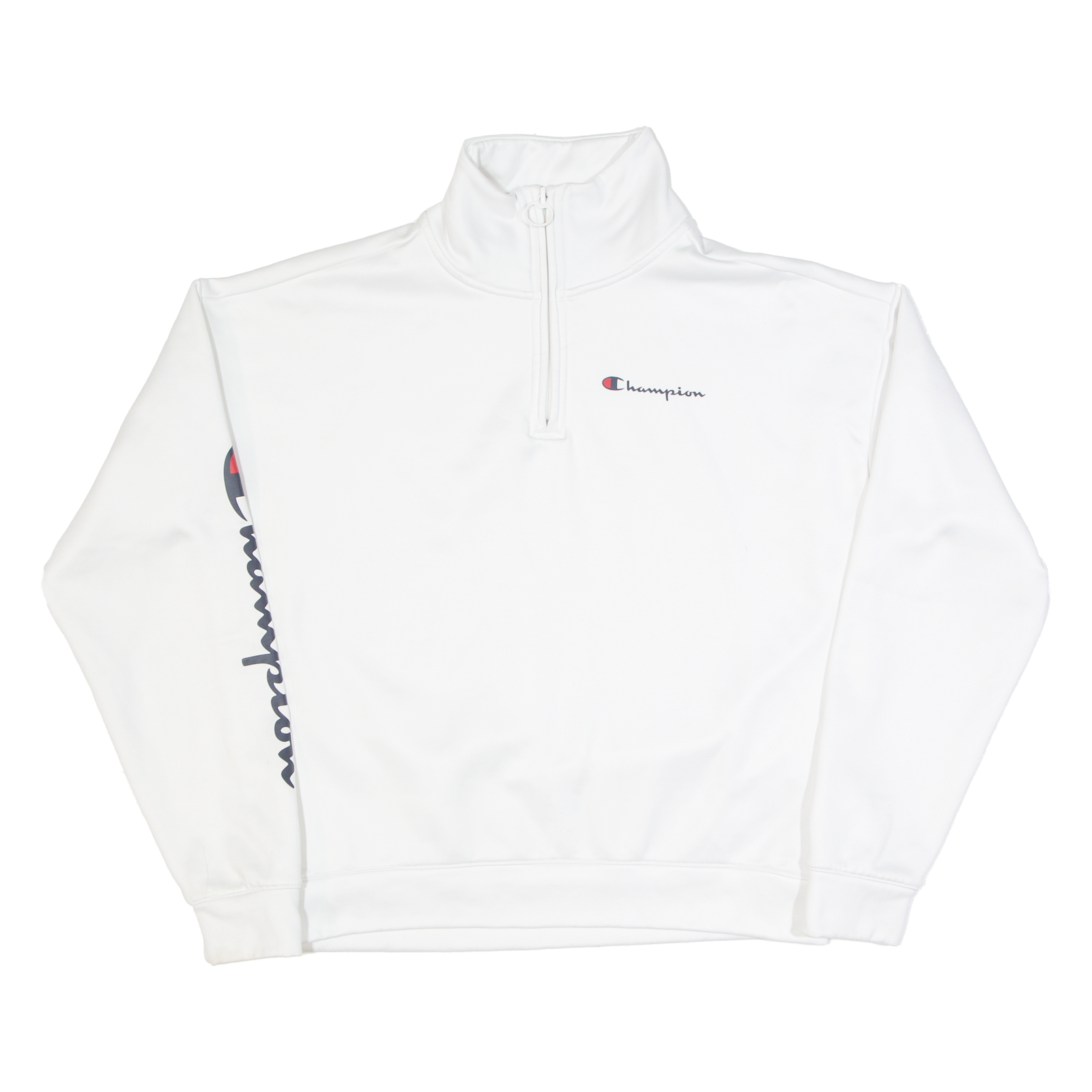 Buy CHAMPION Cropped Womens Sweatshirt White 1/4 Zip XS Refurbished - $17.15 CHAMPION Cropped Womens Sweatshirt White 1/4 Zip XS Refurbished - N/A refurbished available on Cerqular