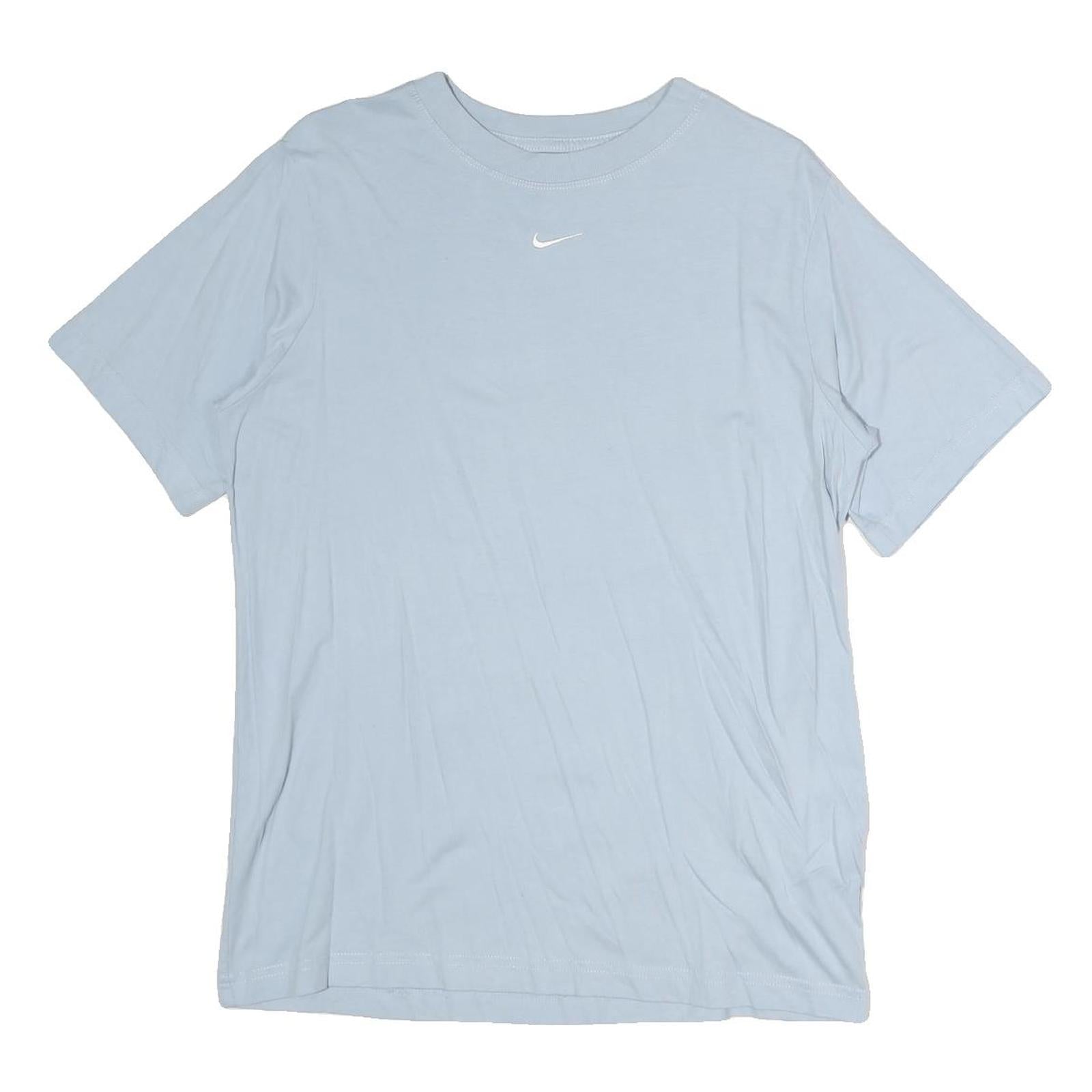 NIKE Mens Blue T-Shirt XS Short Sleeve Crew Neck Minimal Logo Casual Refurbished - N/A refurbished available on Cerqular