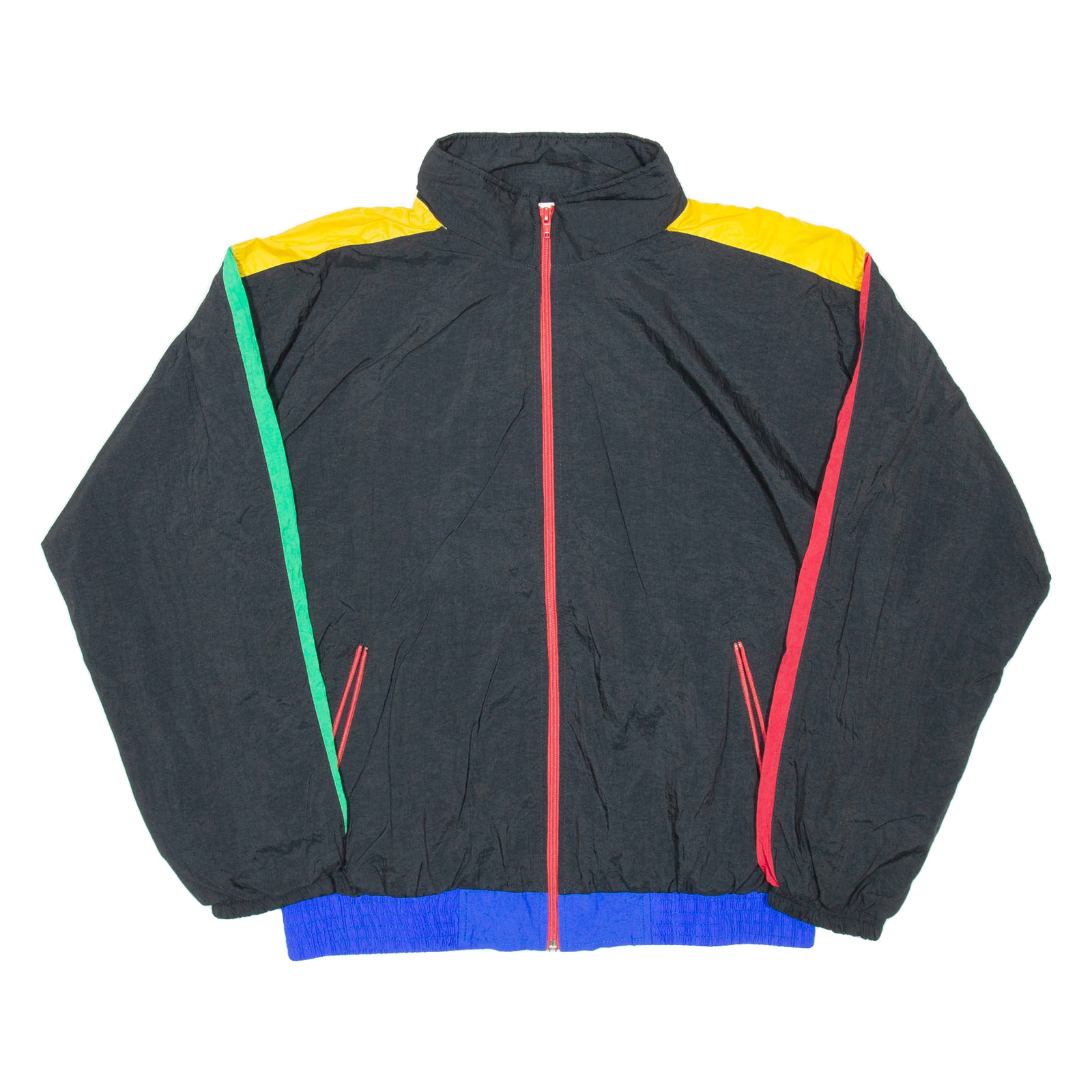 Mens Shell Jacket Black Nylon L Refurbished - N/A refurbished available on Cerqular