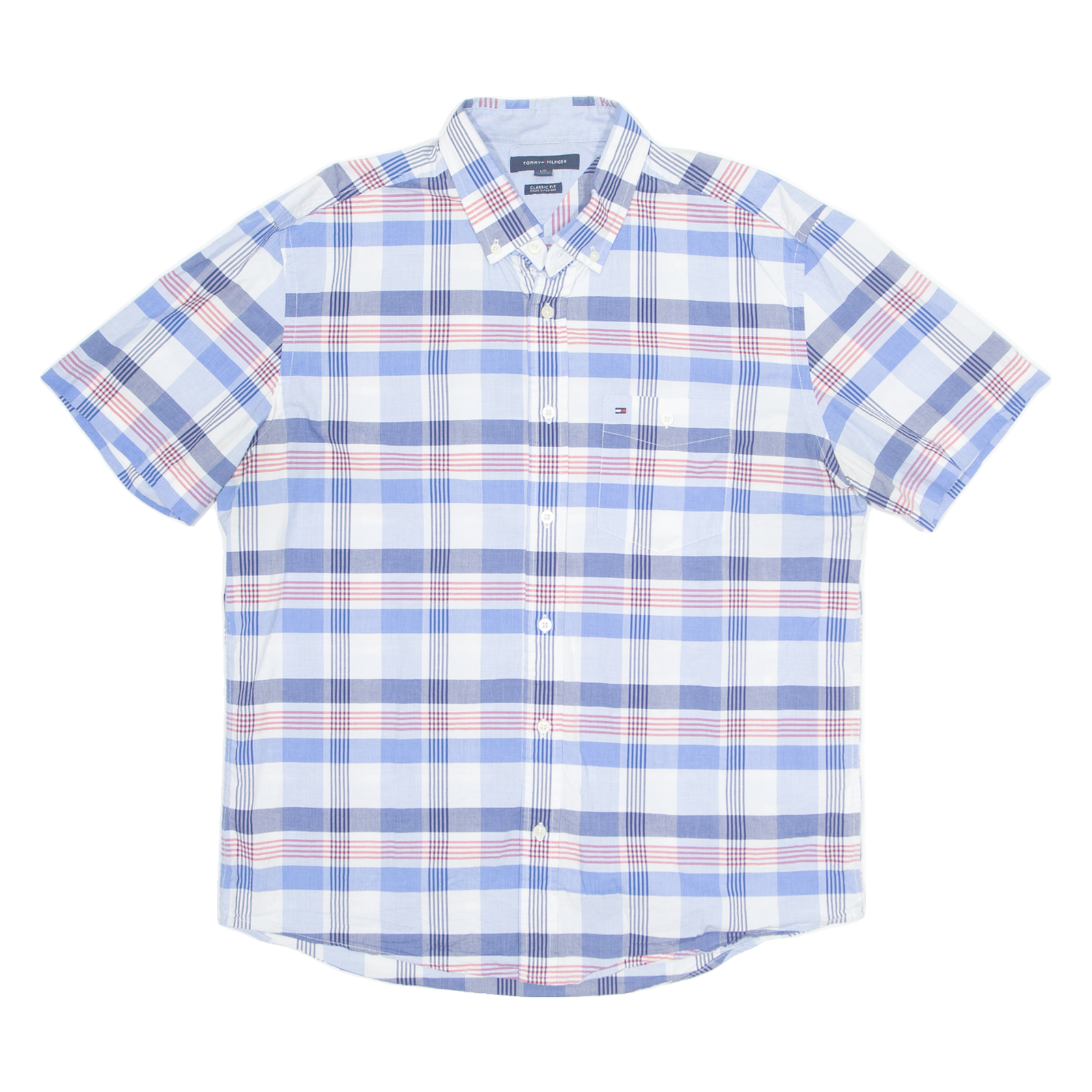 Buy TOMMY HILFIGER Mens Shirt Blue Plaid L Refurbished - $31.19 TOMMY HILFIGER Mens Shirt Blue Plaid L Refurbished - N/A refurbished available on Cerqular