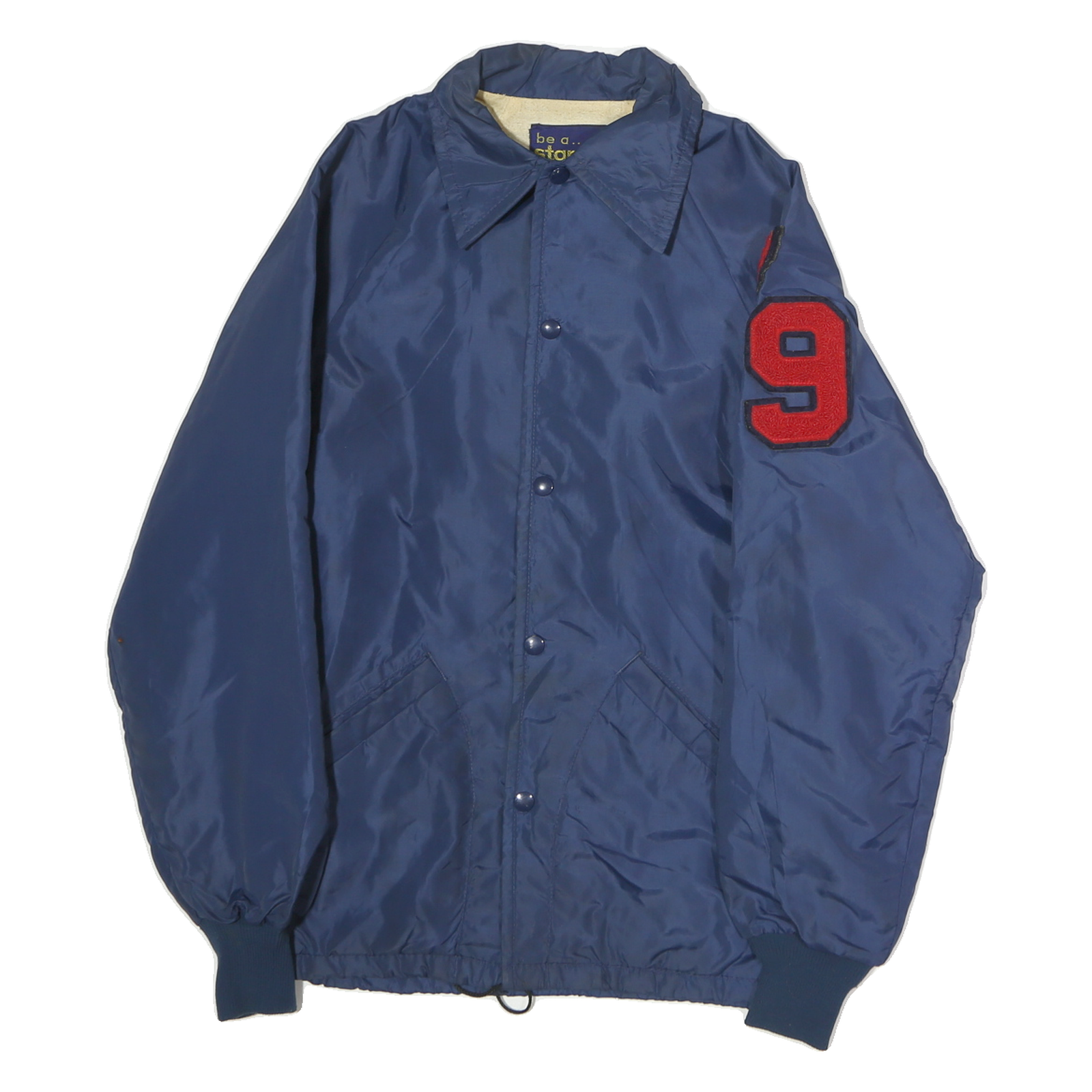 Buy BE A STARTER Mens Blue Band Varsity Jacket M Elastane Button Closure Refurbished - $24.69 BE A STARTER Mens Blue Band Varsity Jacket M Elastane Button Closure Refurbished - N/A refurbished available on Cerqular