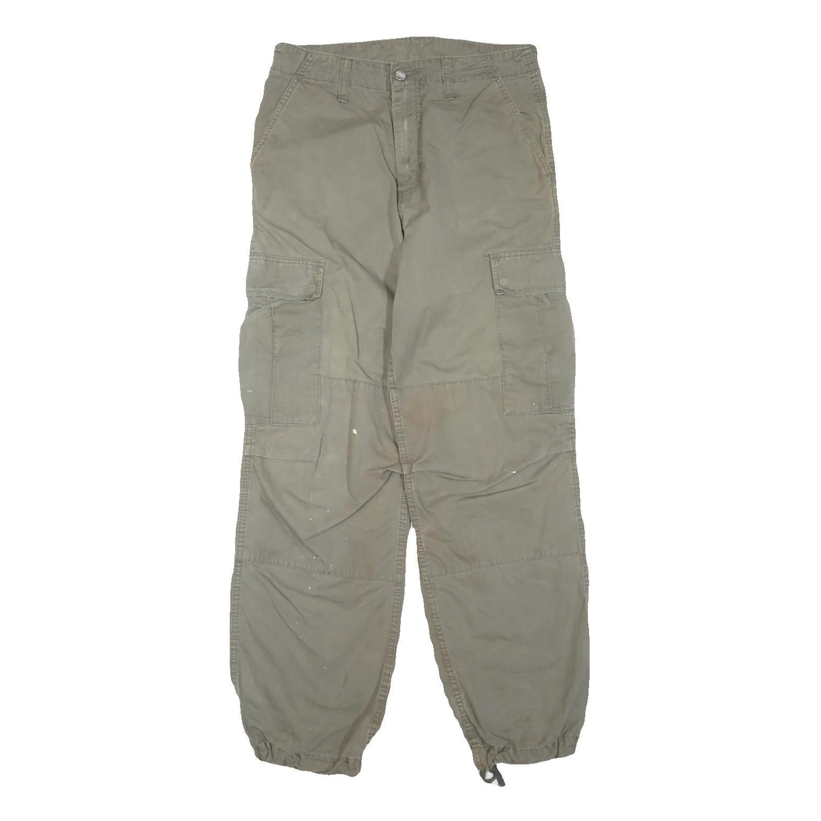 Buy CARHARTT Mens Regular Fit Khaki Cargo Trousers W30 L30 Workwear Durable Refurbished - $49.39 CARHARTT Mens Regular Fit Khaki Cargo Trousers W30 L30 Workwear Durable Refurbished - N/A refurbished available on Cerqular