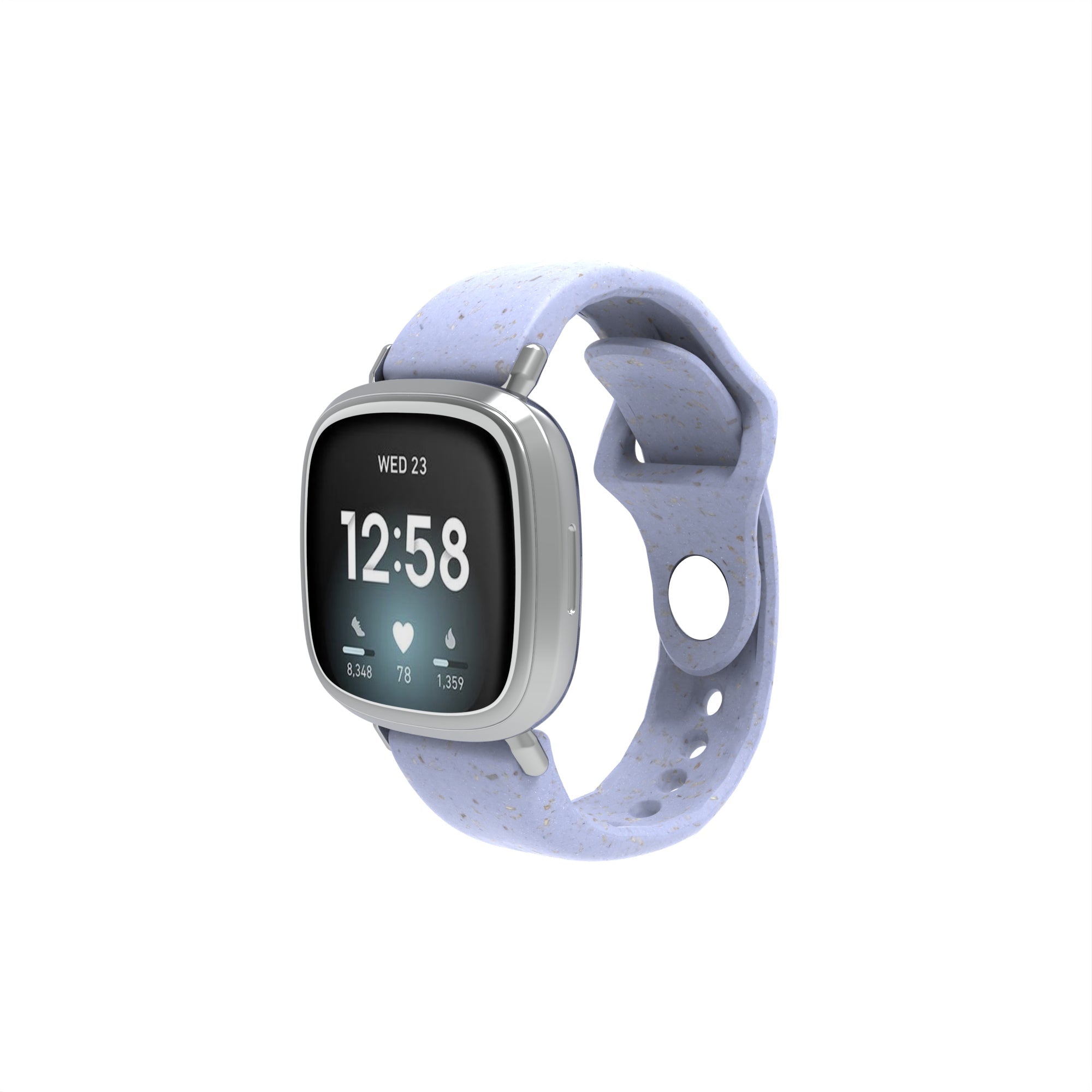 Lavender Fitbit Sense and Versa 3 Strap Refurbished - Pela Case refurbished available on Cerqular