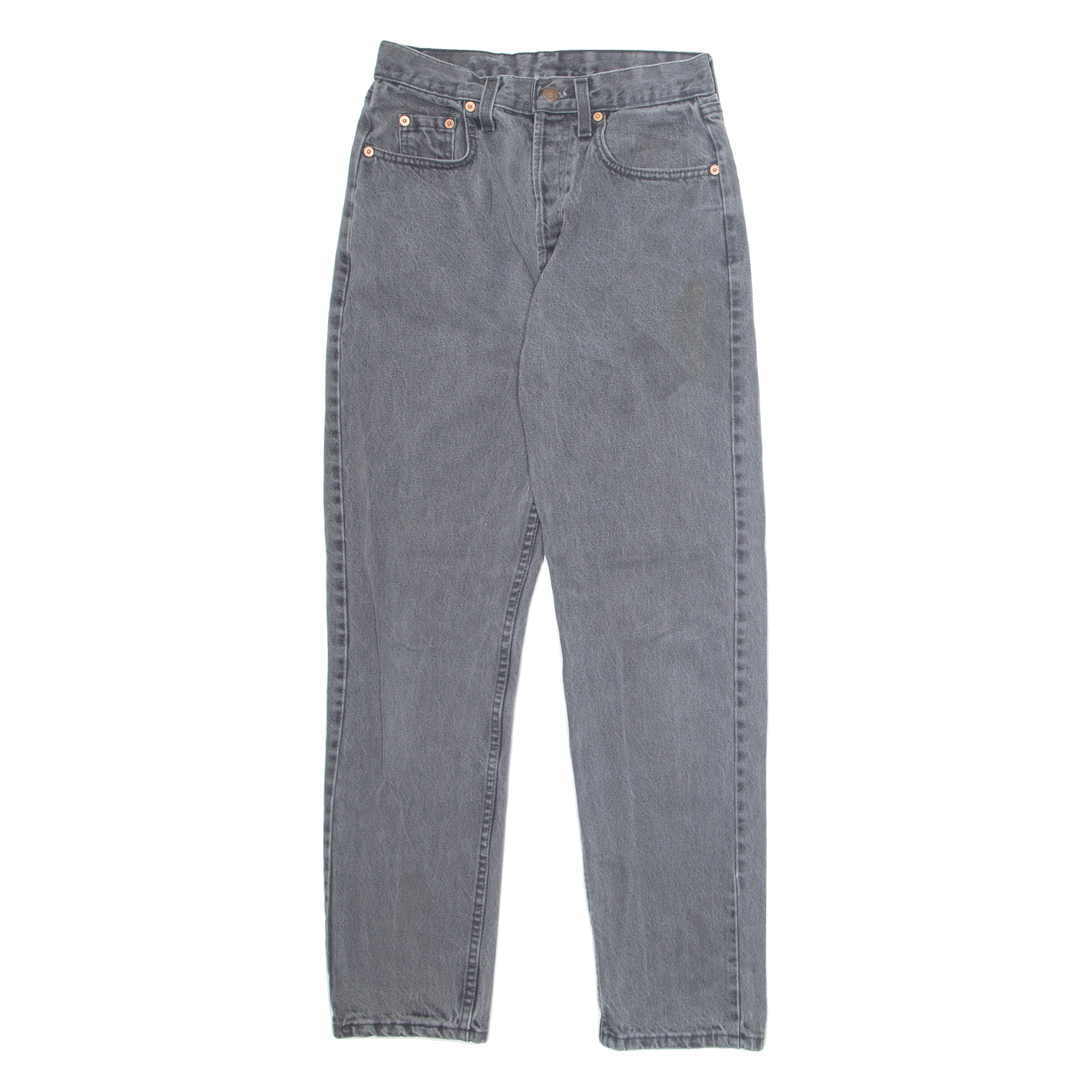 LEVI'S 818 Orange Tab Womens Jeans Grey Regular Tapered 90s W24 L29 Refurbished - N/A refurbished available on Cerqular