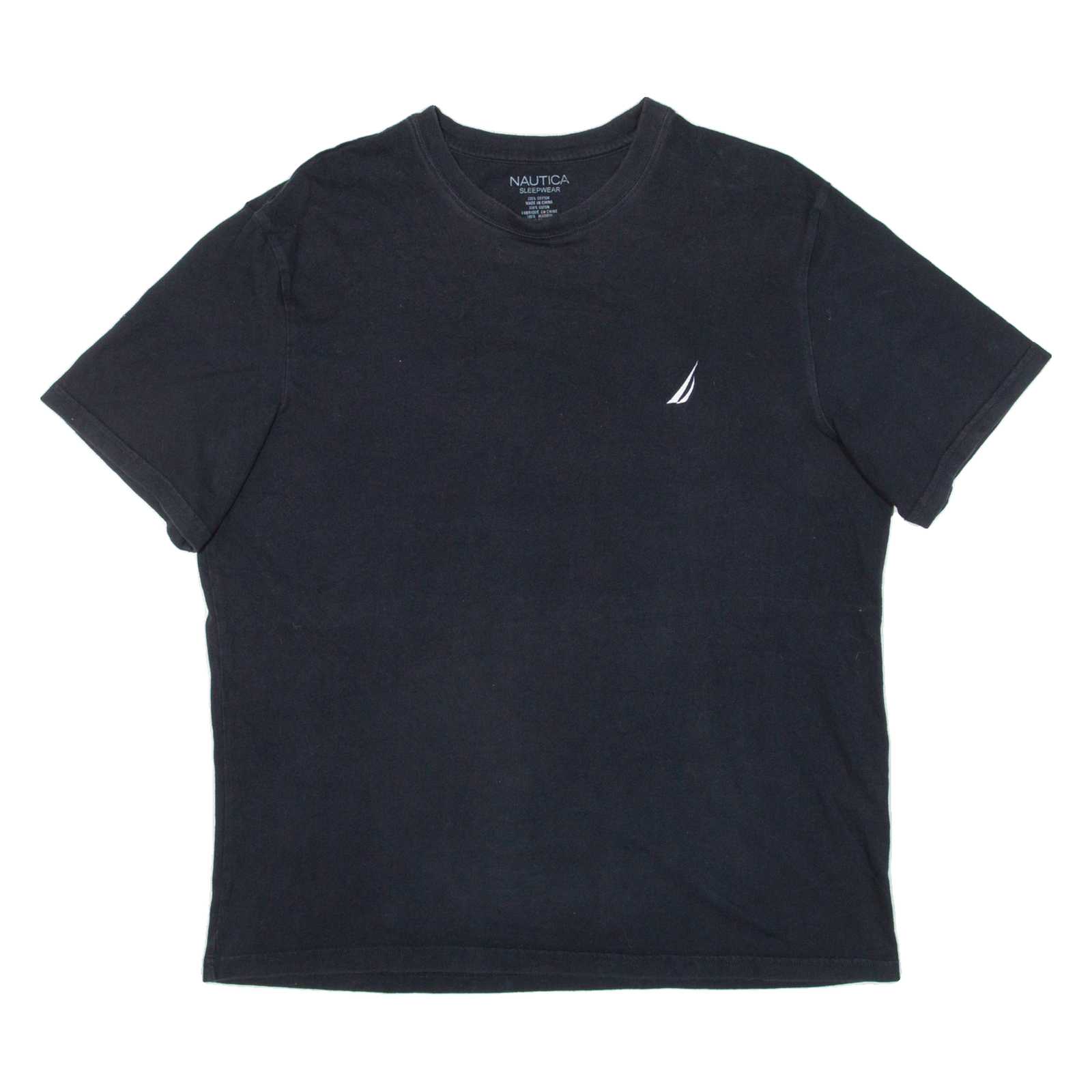 NAUTICA Sleepwear Mens T-Shirt Black M Refurbished - N/A refurbished available on Cerqular