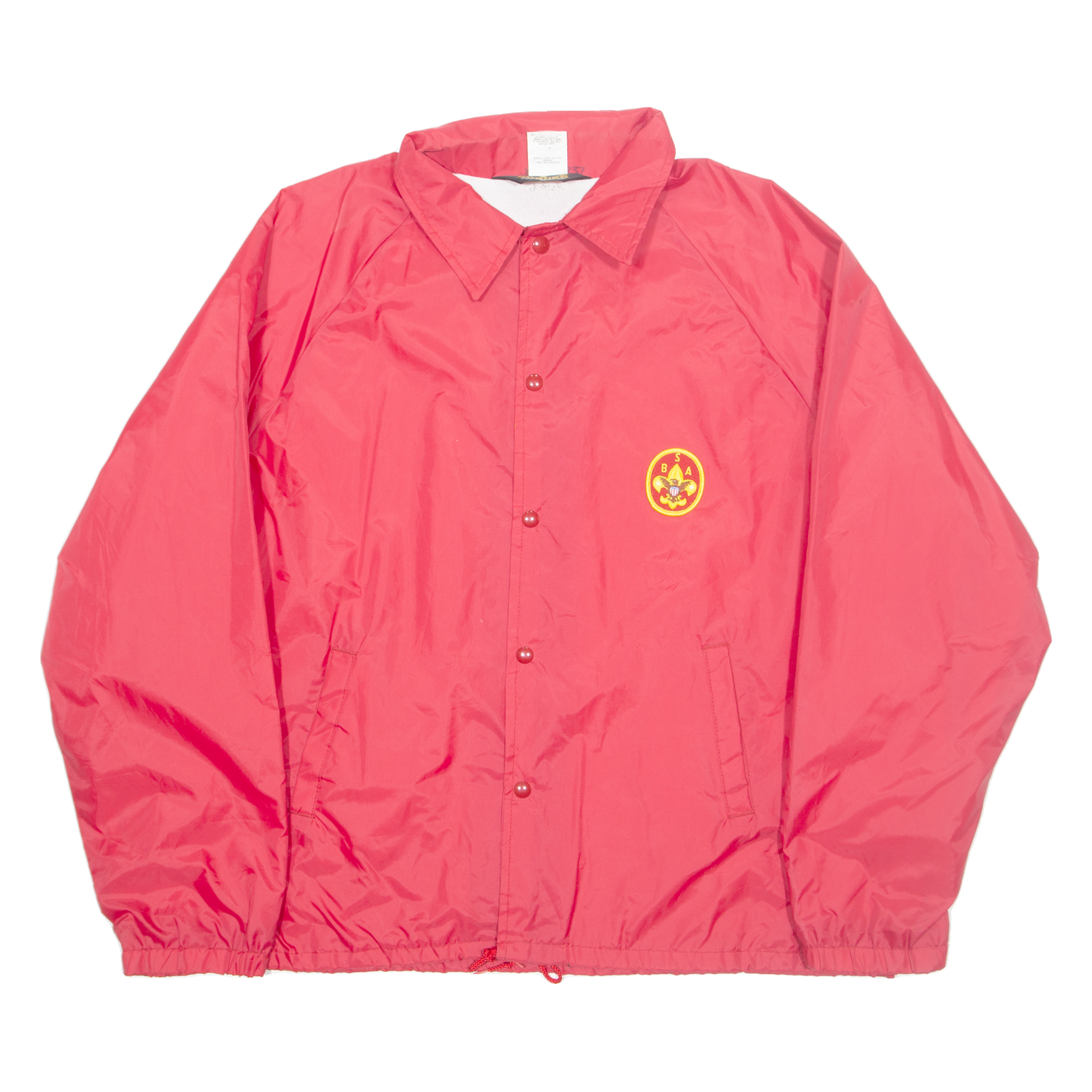Buy AUBURN Red Boy Scouts Mens Coach Jacket Red Nylon USA XL Refurbished - $36.39 AUBURN Red Boy Scouts Mens Coach Jacket Red Nylon USA XL Refurbished - N/A refurbished available on Cerqular