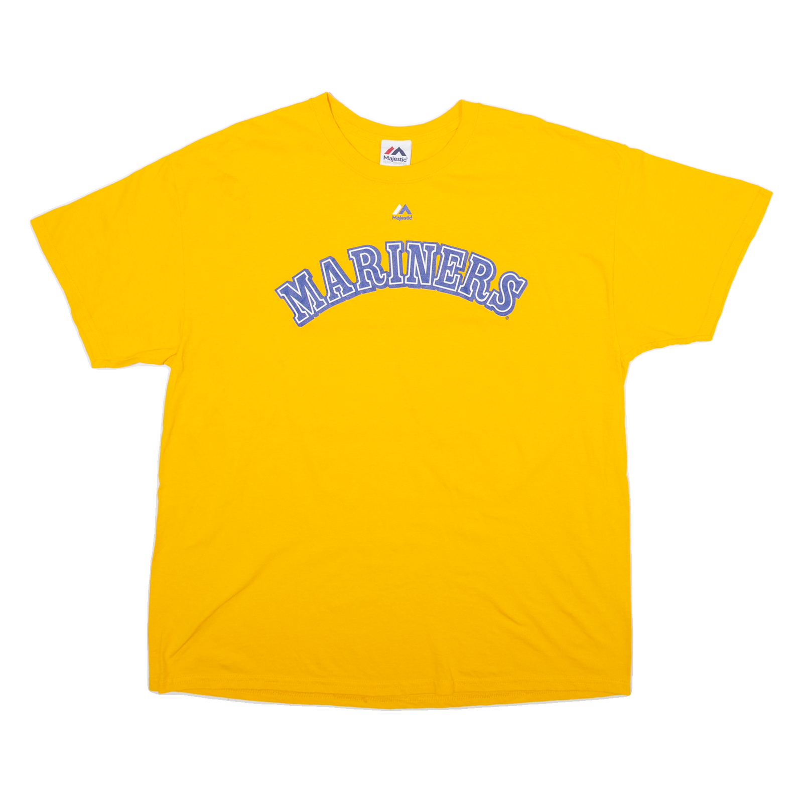 MAJESTIC Mens T-Shirt Yellow XL Refurbished - N/A refurbished available on Cerqular
