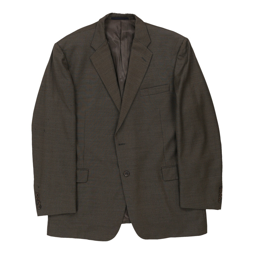 Burberry London Blazer - XL Brown Wool Refurbished - Thrifted (note: this is a term often used to describe second- refurbished available on Cerqular