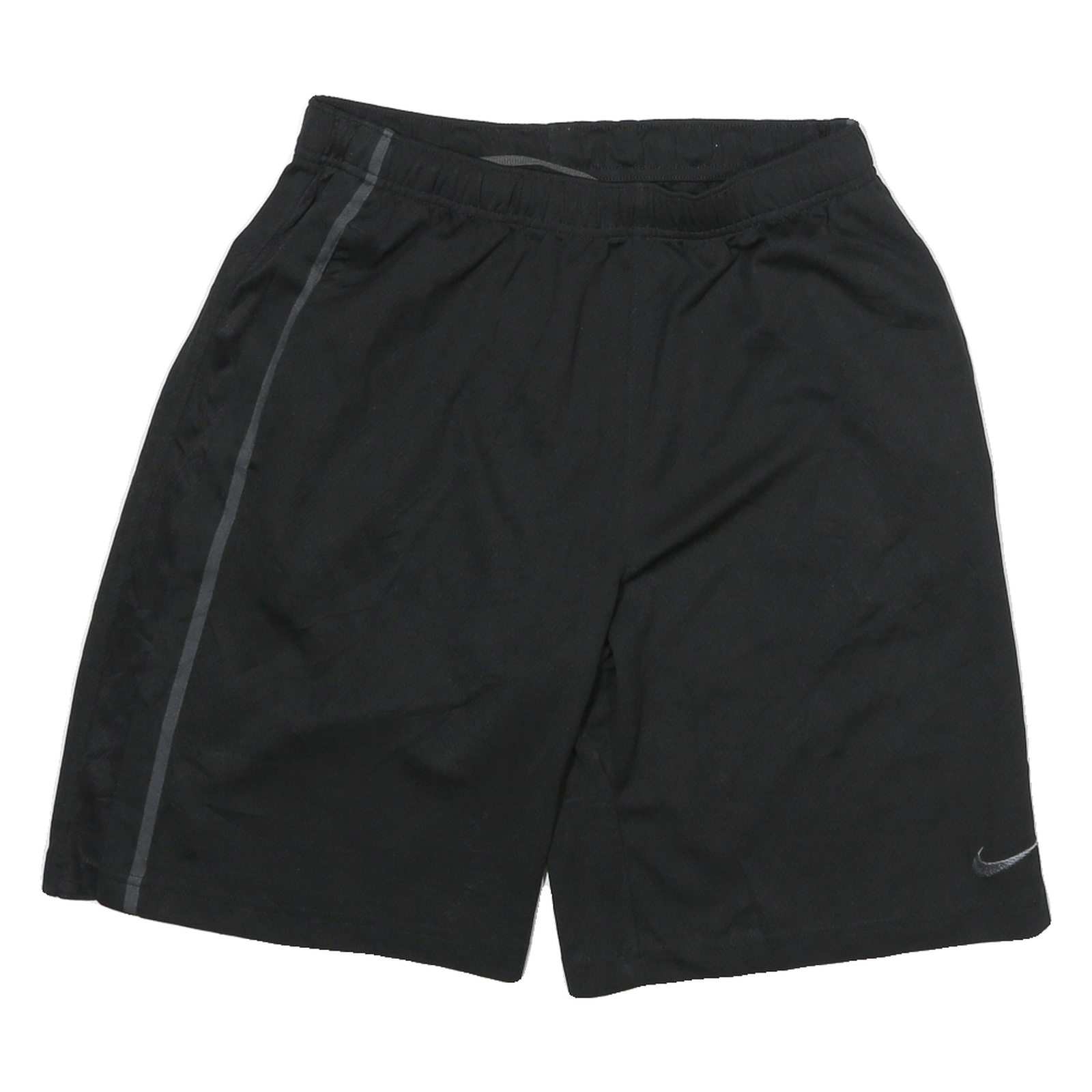 Buy NIKE Mens Black Sports Polyester Blend Casual Shorts S W26 Athletic Gym Wear Refurbished - $25.99 NIKE Mens Black Sports Polyester Blend Casual Shorts S W26 Athletic Gym Wear Refurbished - N/A refurbished available on Cerqular