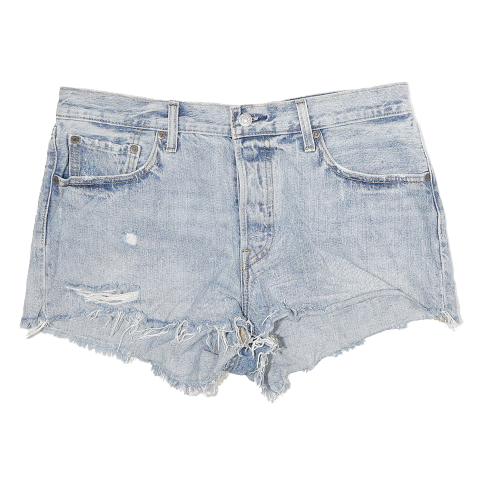Buy LEVI'S Womens Denim Blue Cut-Off Shorts XL W34 Distressed Casual Refurbished - $23.39 LEVI'S Womens Denim Blue Cut-Off Shorts XL W34 Distressed Casual Refurbished - N/A refurbished available on Cerqular
