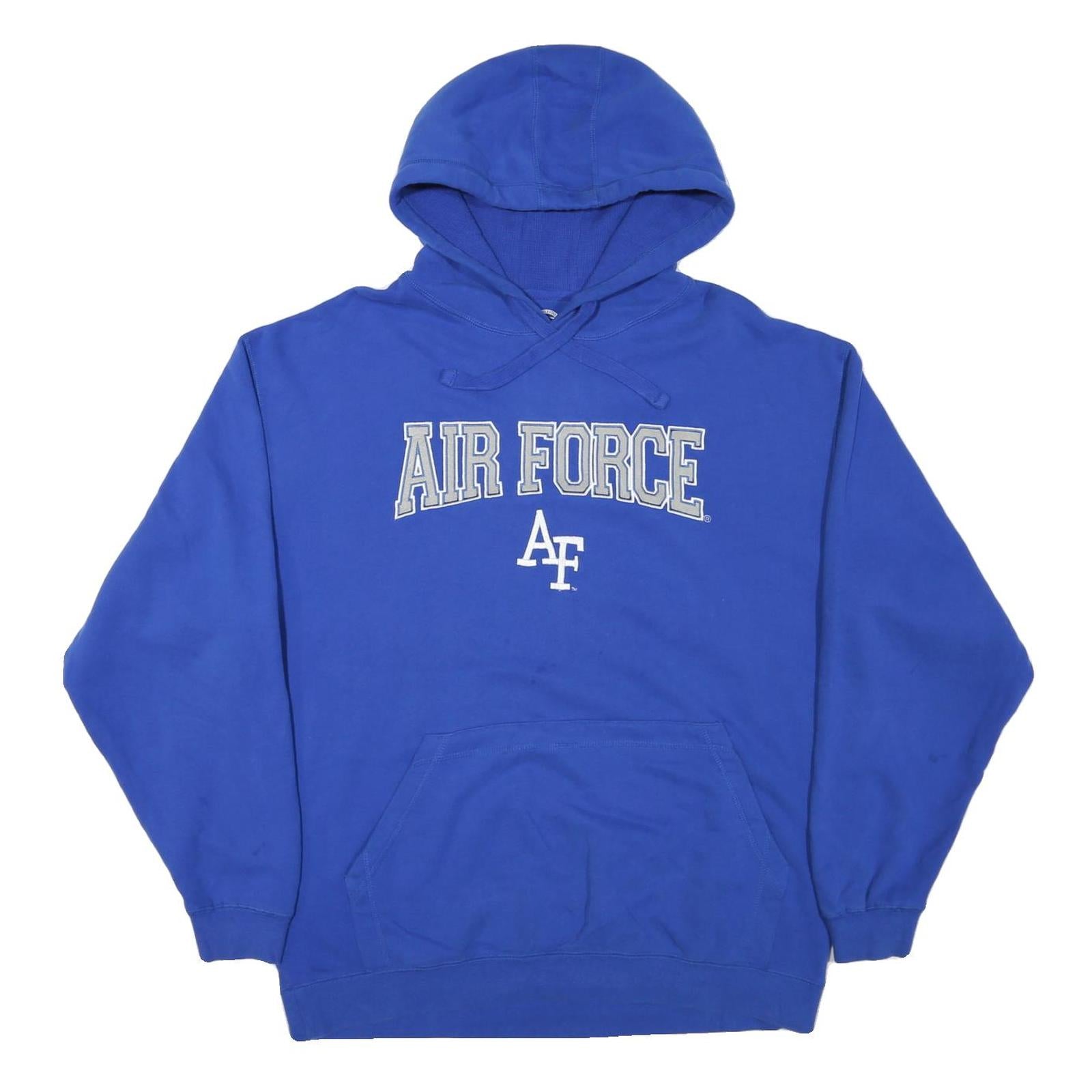 Buy CAMPUS DRIVE Mens Blue Air Force Pullover Hoodie L Cotton Blend Refurbished - $23.39 CAMPUS DRIVE Mens Blue Air Force Pullover Hoodie L Cotton Blend Refurbished - N/A refurbished available on Cerqular