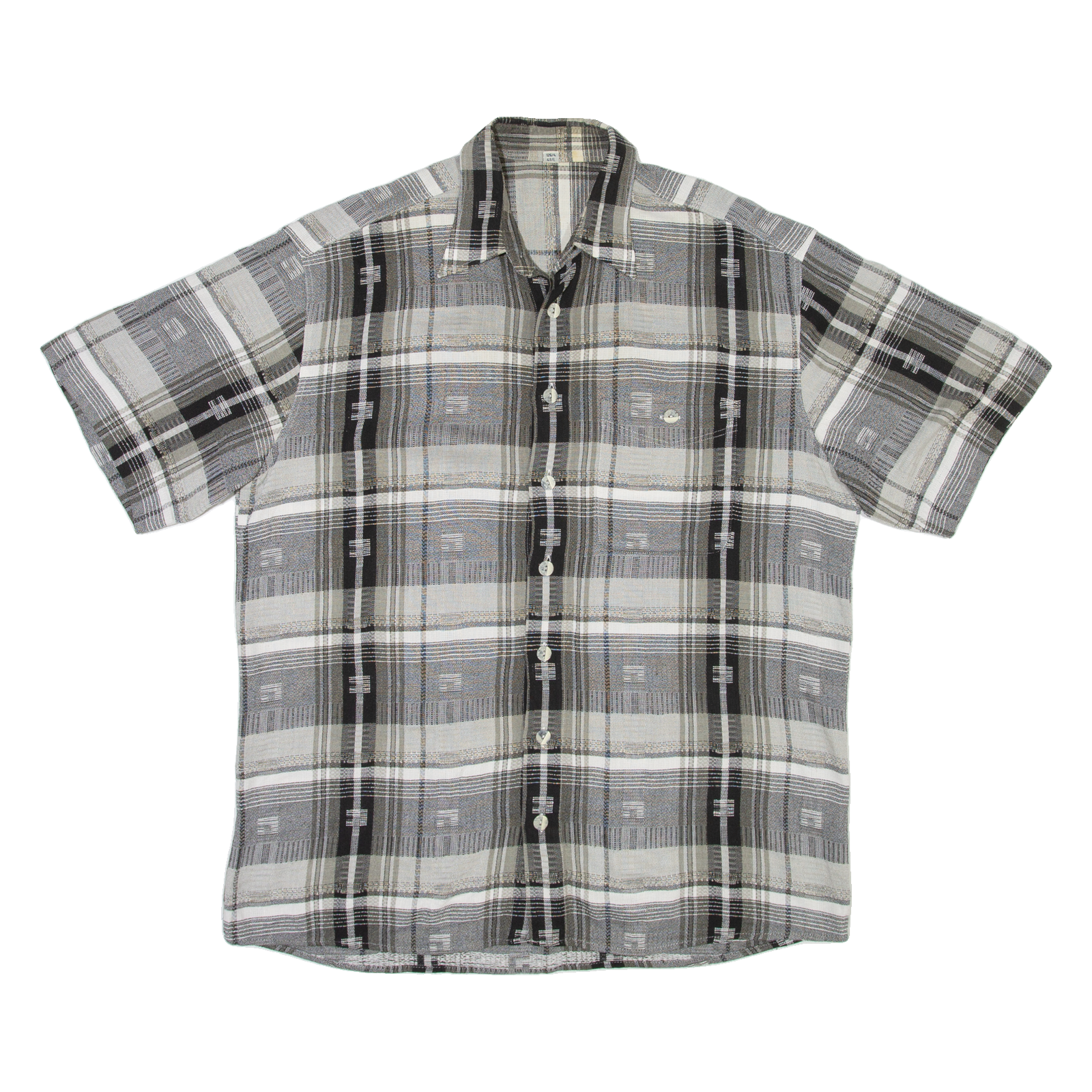 Buy Mens Shirt Grey Check L Refurbished - $10.91 Mens Shirt Grey Check L Refurbished - N/A refurbished available on Cerqular