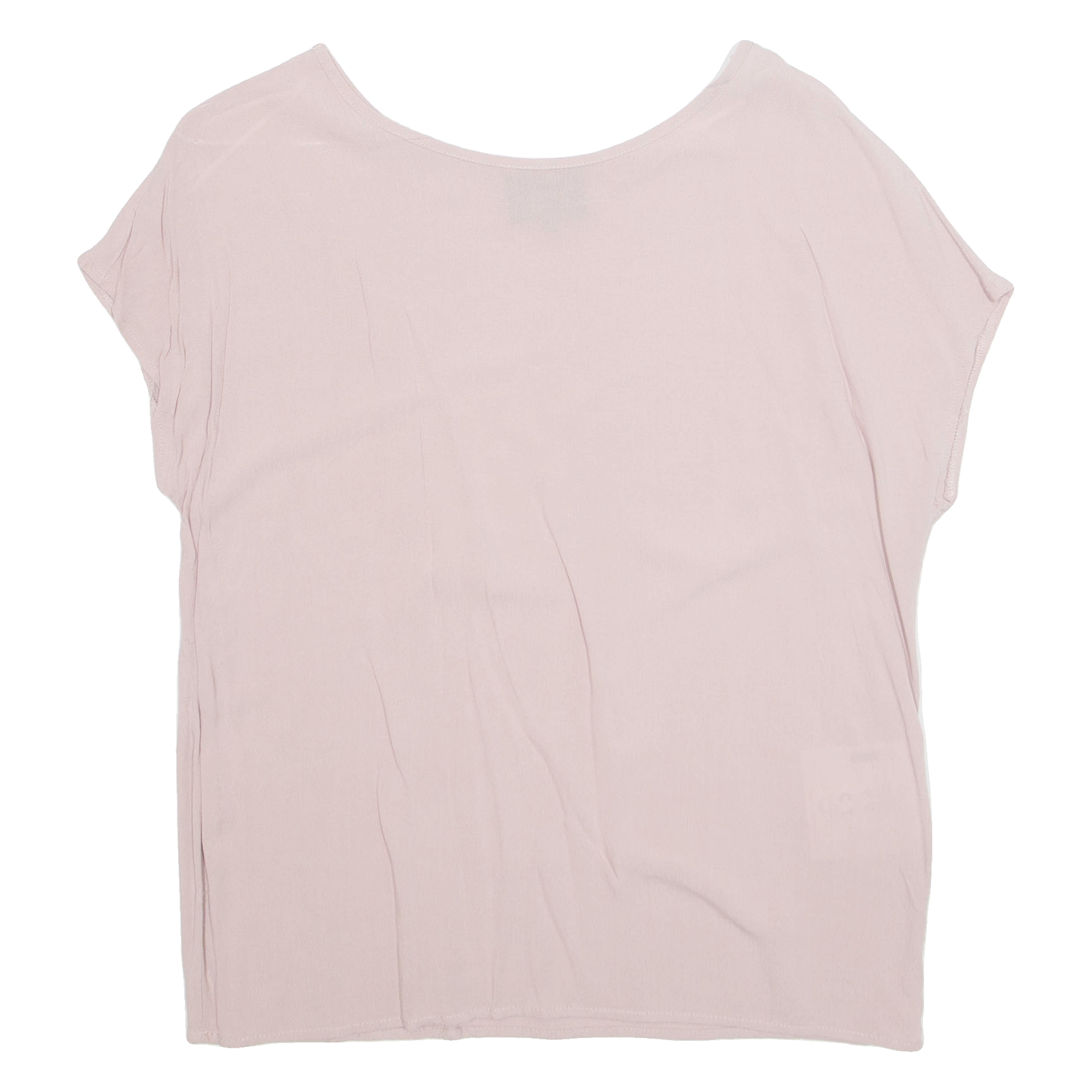 OBJECT Womens Top Pink Viscose M Refurbished - N/A refurbished available on Cerqular