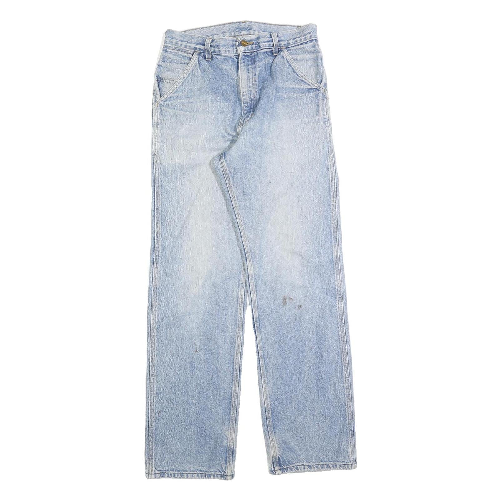 CARHARTT Mens Jeans Blue Regular Straight Denim Light W30 L32 Casual Workwear Refurbished - N/A refurbished available on Cerqular