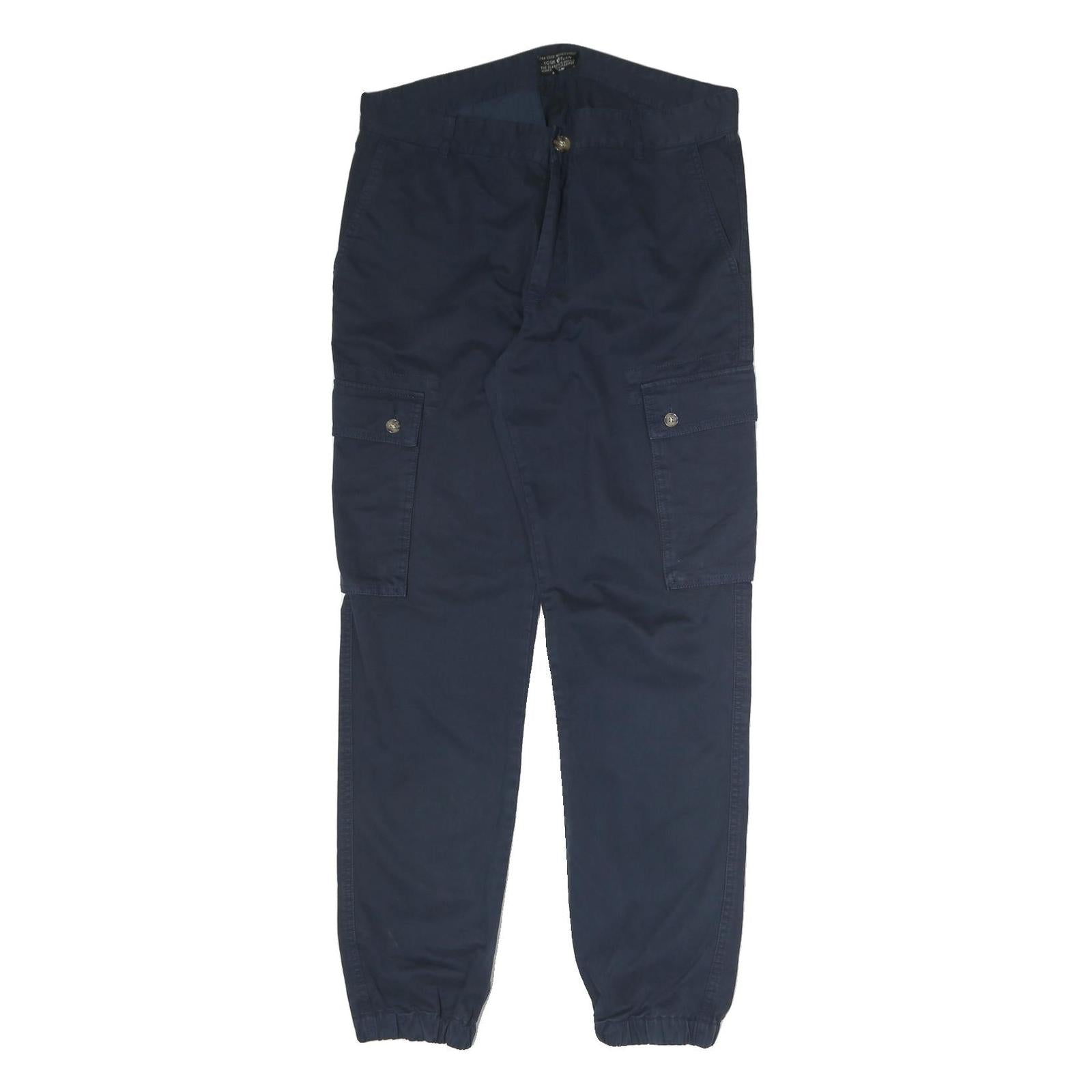 Buy YOUR TURN Mens Cotton Blend Navy Regular Cargo Trousers W30 L34 Casual Zip Fly Refurbished - $23.39 YOUR TURN Mens Cotton Blend Navy Regular Cargo Trousers W30 L34 Casual Zip Fly Refurbished - N/A refurbished available on Cerqular
