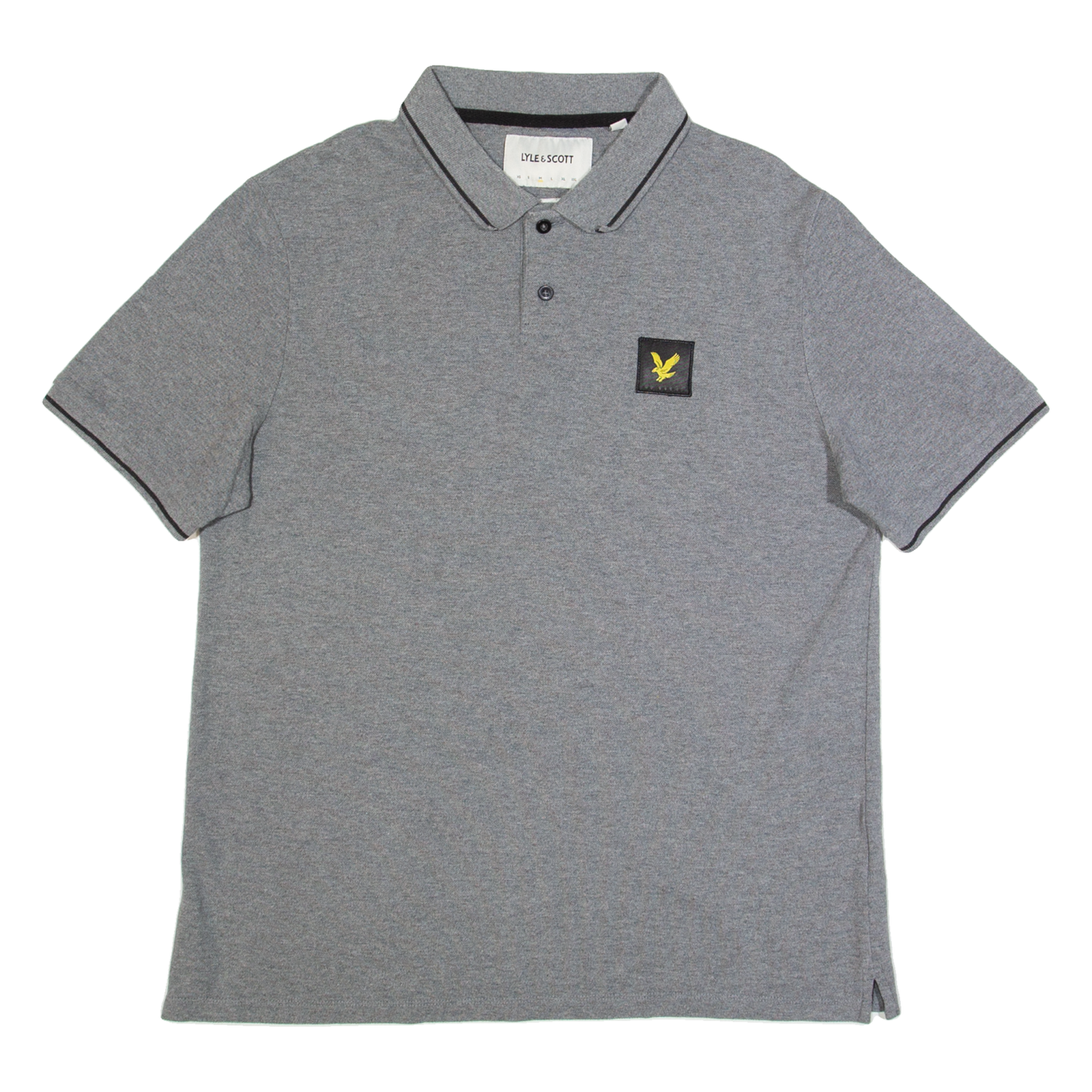 LYLE & SCOTT Relaxed Fit Mens Polo Shirt Grey M Refurbished - N/A refurbished available on Cerqular
