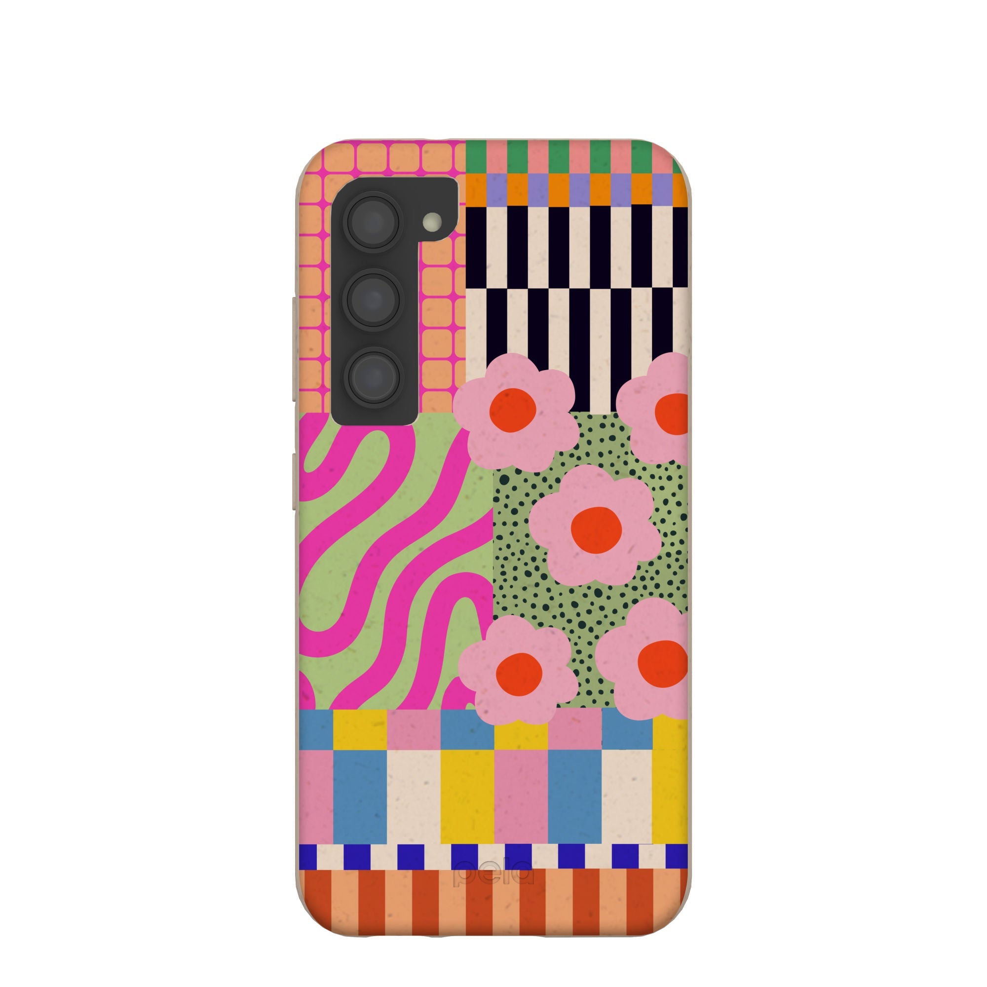 Seashell Abstract Cake Samsung Galaxy S23 Case Refurbished - Pela Case refurbished available on Cerqular