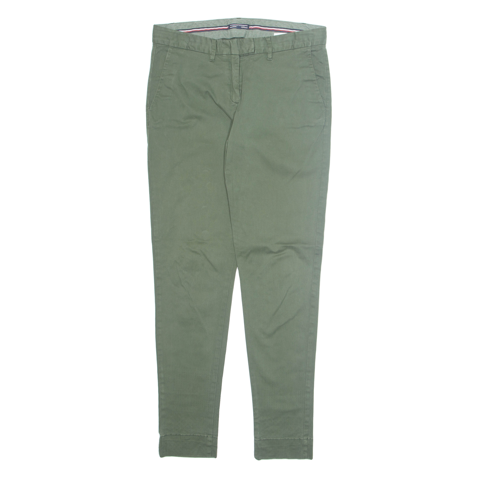 Buy TOMMY HILFIGER Chino Womens Trousers Green Regular Tapered W32 L32 Refurbished - $18.71 TOMMY HILFIGER Chino Womens Trousers Green Regular Tapered W32 L32 Refurbished - N/A refurbished available on Cerqular